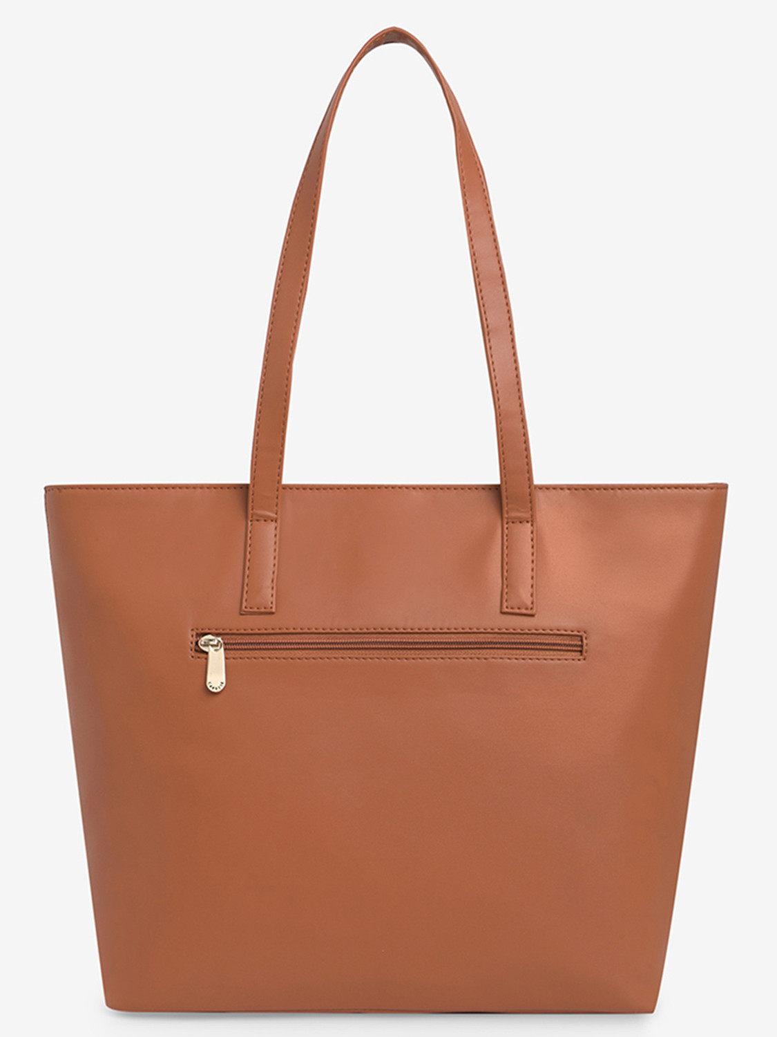 Image of Caprese Mubi Tote Medium Tan Bag for Women Multipurpose Bag