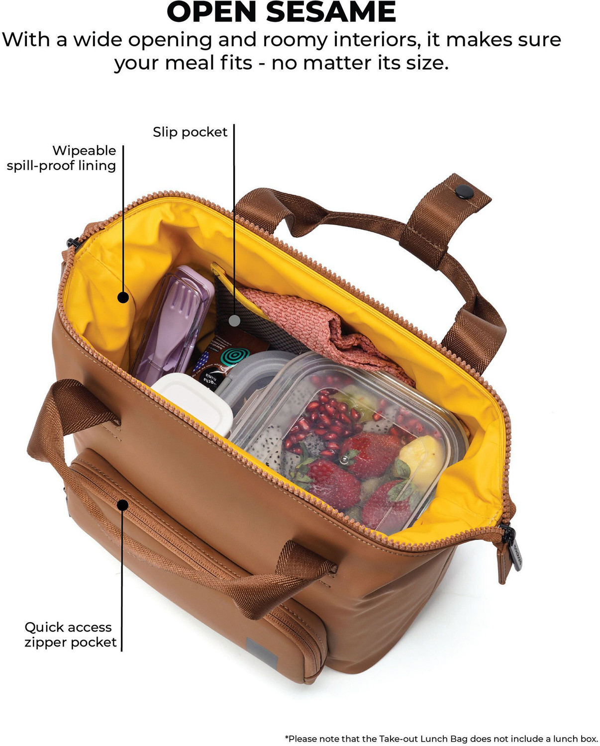 Image of Mokobara The Take-out Lunch Bag Waterproof Lunch Bag