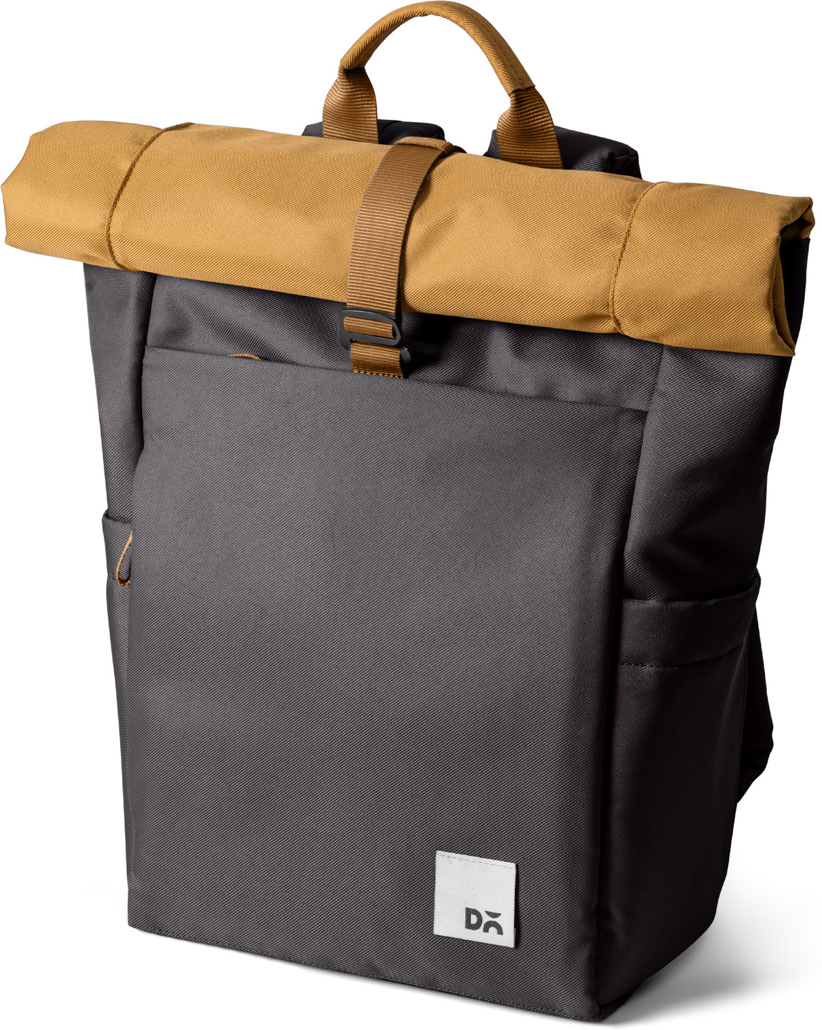 Image of DailyObjects AMBR-CHRCOL-MILS-ROLL-TOP-BACKPCK Laptop Bag
