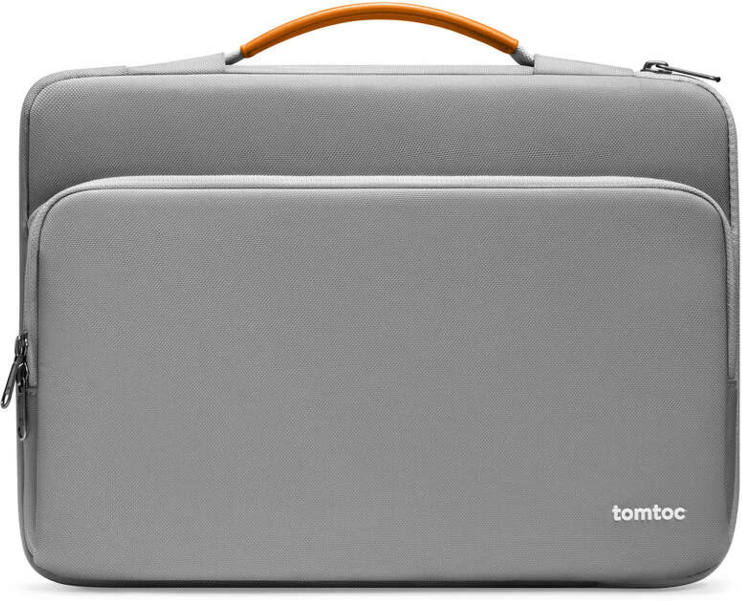 Image of Tomtoc Defender-A14 Laptop Briefcase-33.02 cm(13 Inch)-Gray Laptop Bag