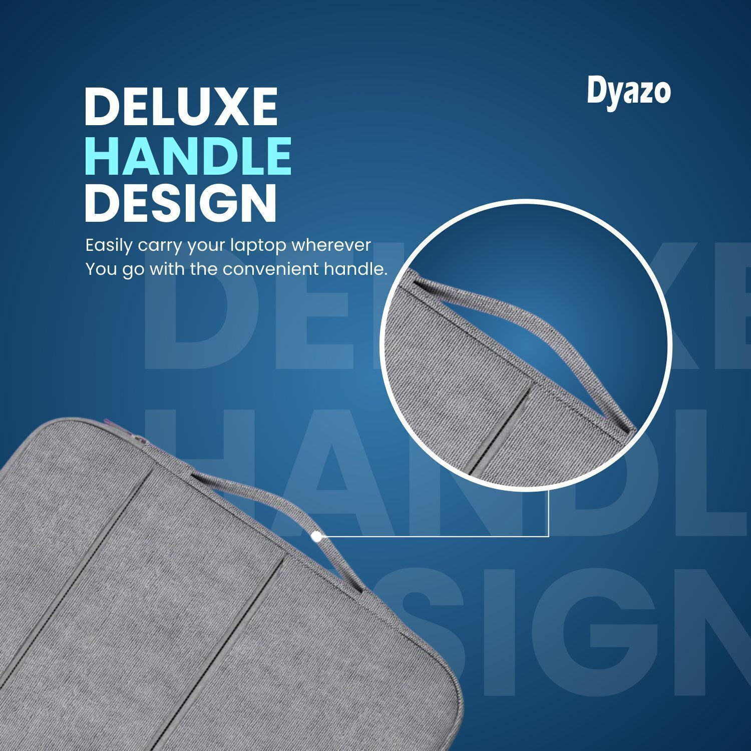 Image of Dyazo Plus 13-13.3 Inch Sleeve Case Cover For Notebook With Front Pocket & Handle Laptop Bag