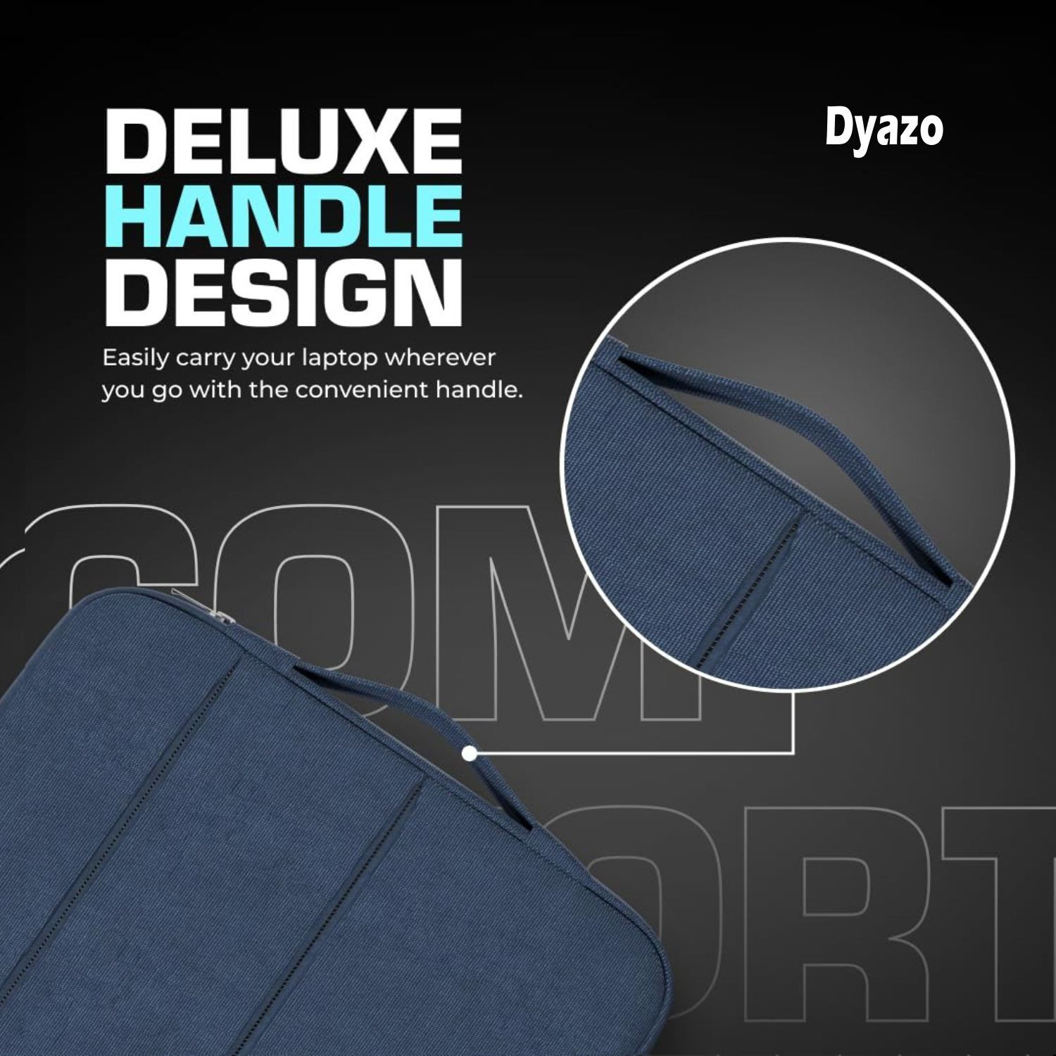 Image of Dyazo Plus Office Laptop Sleeve Case Cover With Handle For All 15-15.6 Inch Notebooks Laptop Bag