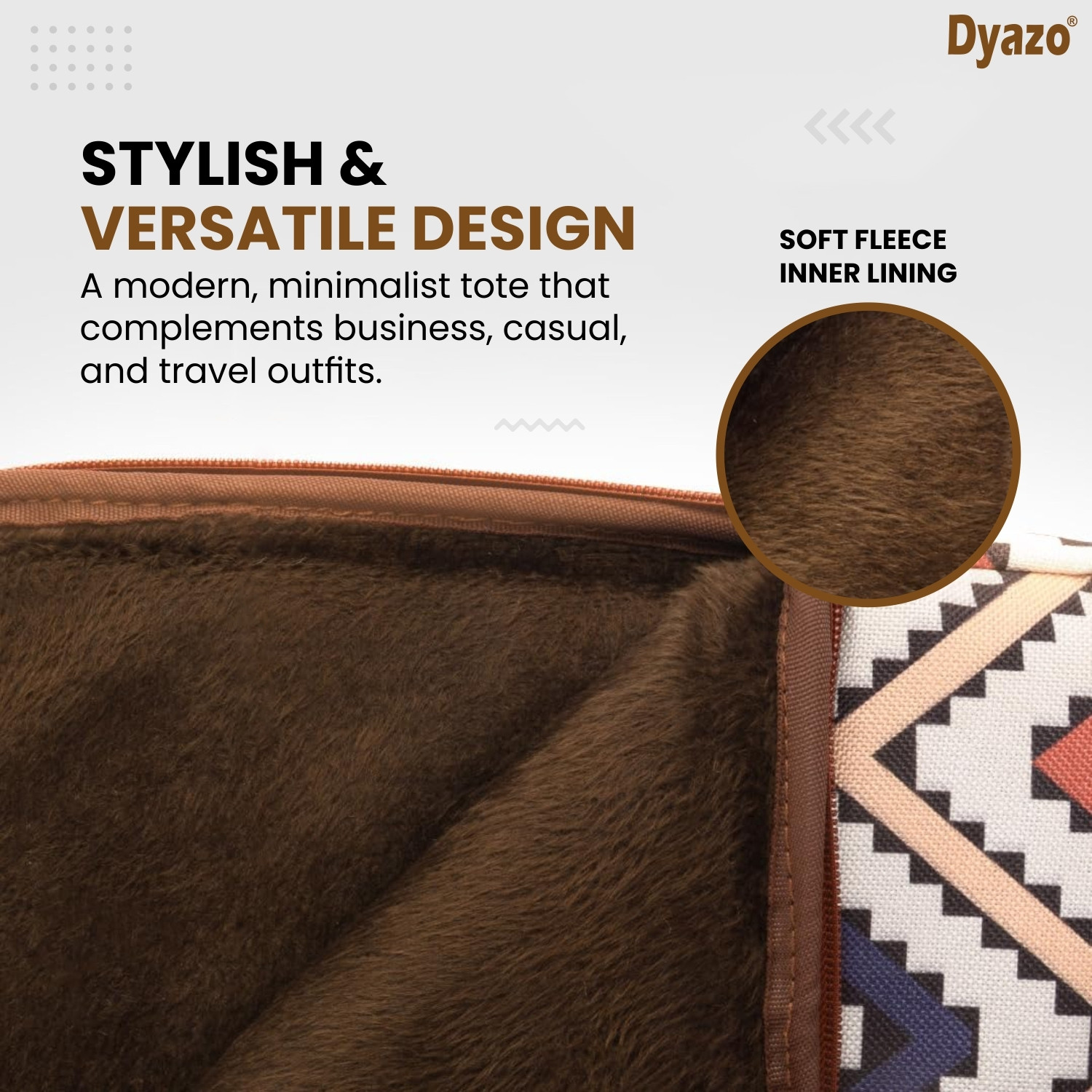 Image of Dyazo Plus Laptop Sleeve Bag 15-15.6 Inch for Woman Vegan Handcrafted Case with Handle Laptop Bag