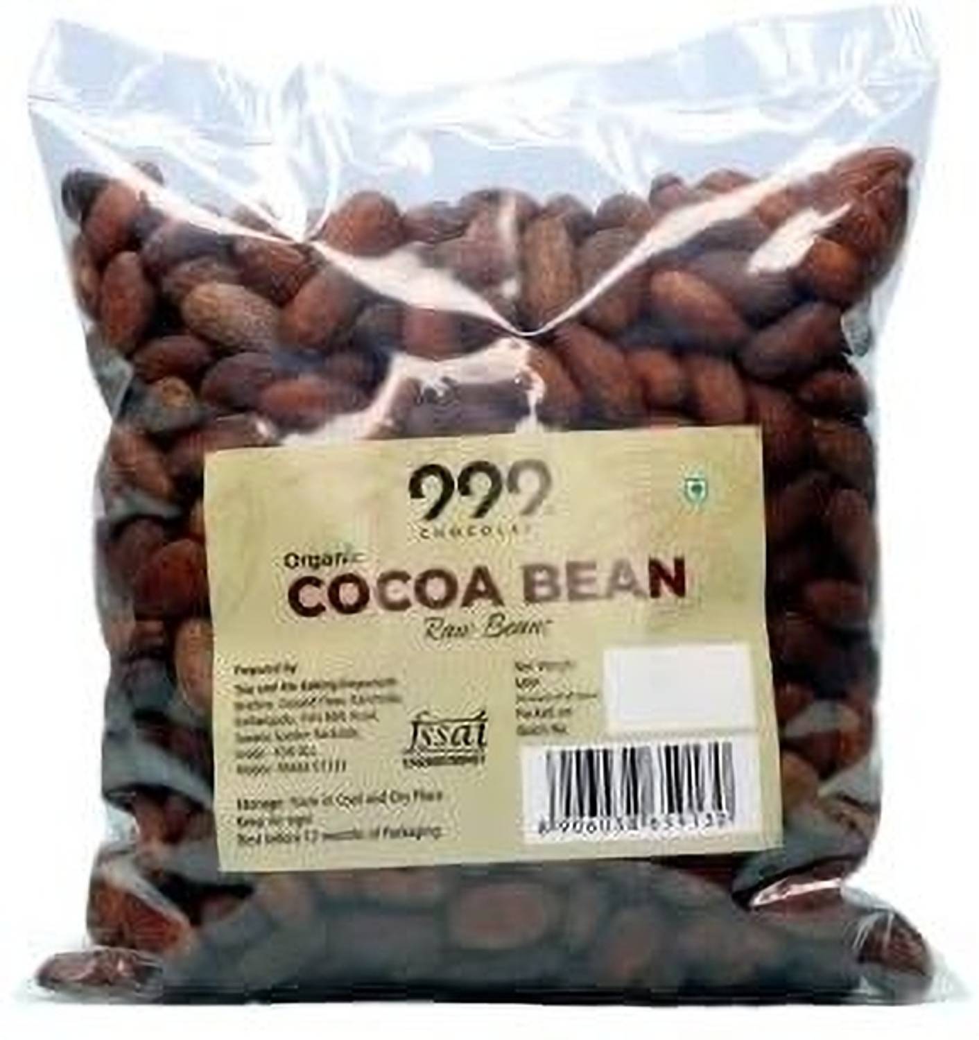 999 CHOCOLAT Organic Raw Cocoa Beans – Sun Dried & Fermented