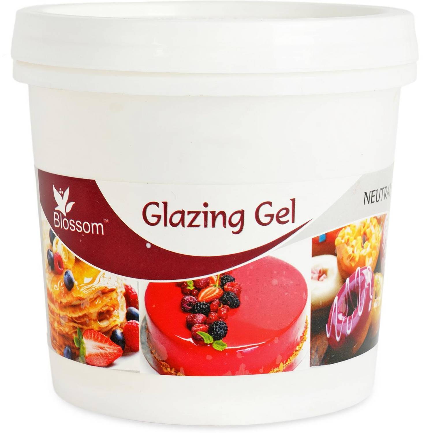 BLOSSOM Neutral Glazing Gel for Desserts & Cake- GL08-2 Topping Paste