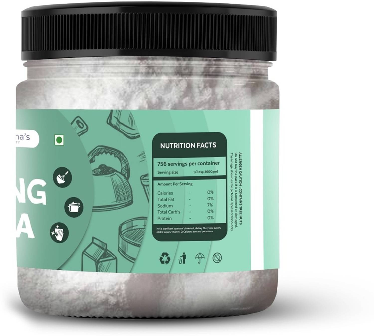 Mumma's Baking Soda Powder 500g - Image 2