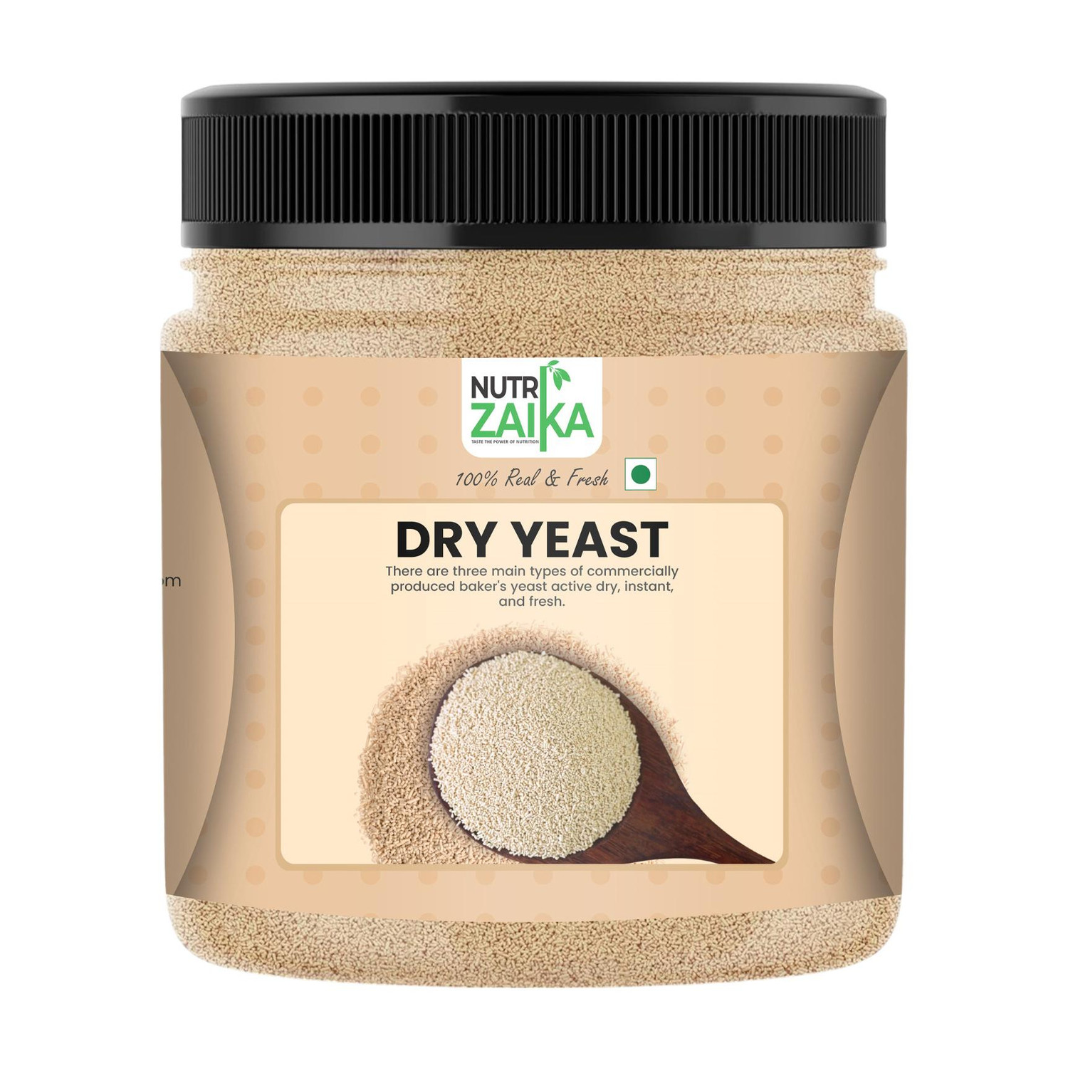 Image of NUTRI ZAIKA Dry Yeast | Active Baking Yeast | Instant Fermenting Agent for Soft & Fluffy Yeast Powder