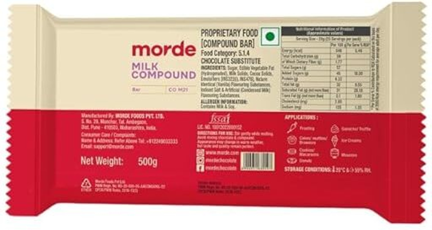 Image of Morde Dark Milk White Compound Combo Pack 500*3 Dark Compound Callets Solid