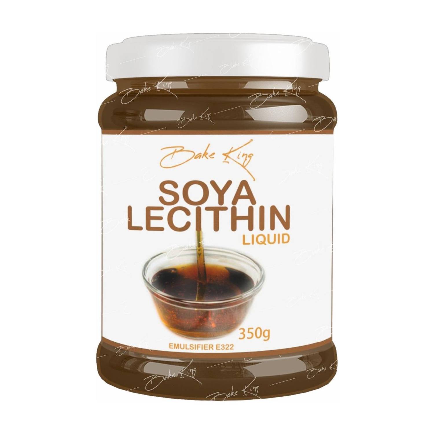 Bake King Soya Lecithin Liquid 350gm, Soya Lecithin Liquid silky and smooth chocolate, Soya Lecithin Chewy and Light, Soya Lecithin for Baking Bread, Pizza chocolate, cheese, margarine, salad and Cinnamon Rolls, Soya Lecithin Liquid 350gm Raising Ingredient Liquid