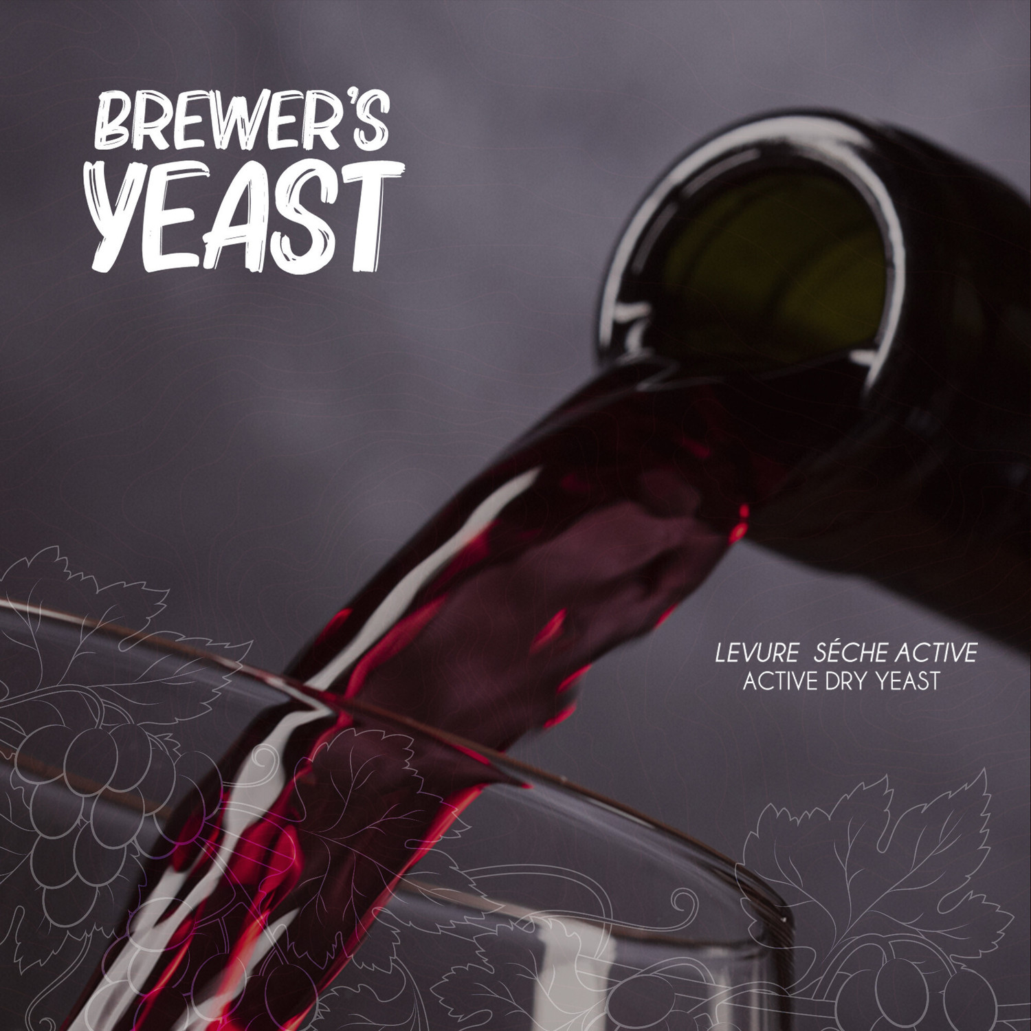 Image of Bake King Brewer's Yeast 400GM | Yeast for Wine Making | High Tolerance upto 15% ABV Yeast Powder