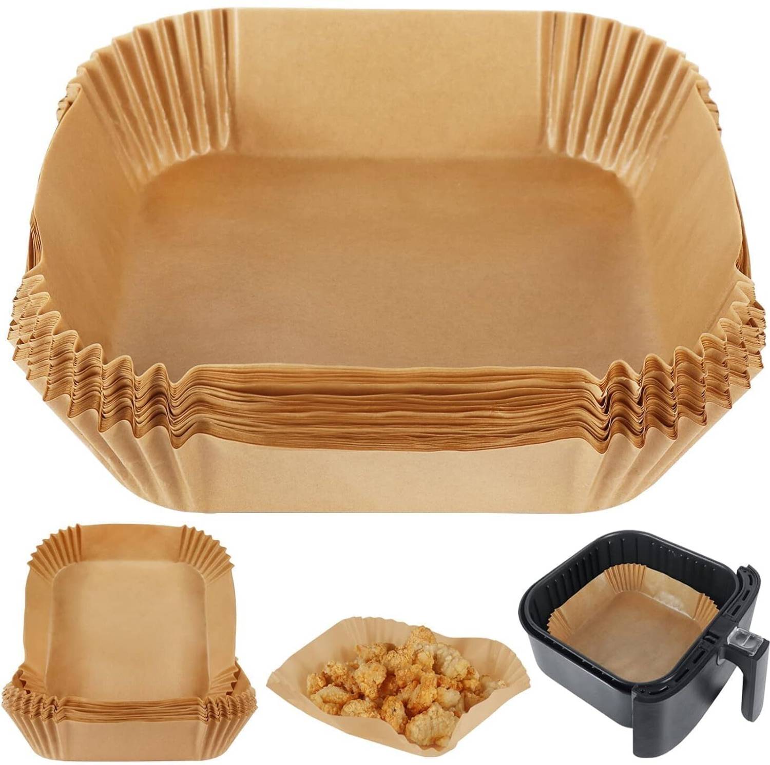 Dhrumino 100 PCS Fryer Paper Sheets Air Fryer (0 L) deal from flipkart