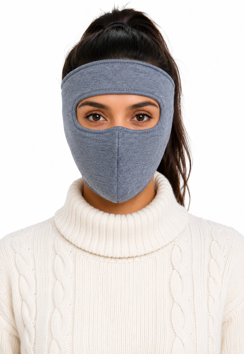 Image of NEWEVA Blue Bike Face Mask for Men & Women