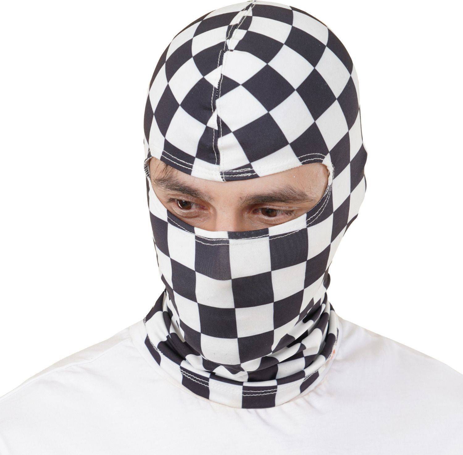 AutoGalaxy White, Black Bike Face Mask for Men & Women