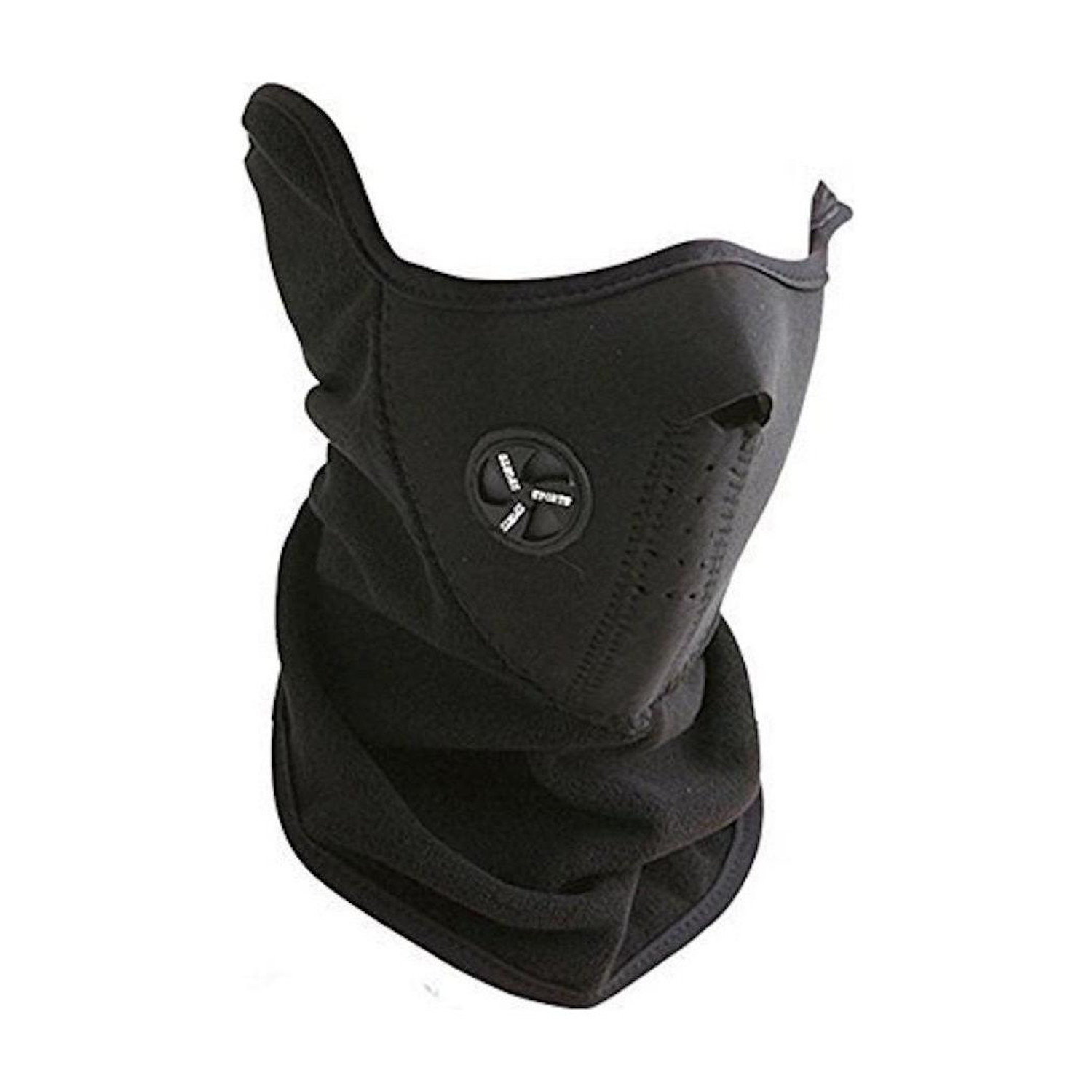 Image of DEPON Black Bike Face Mask for Men & Women