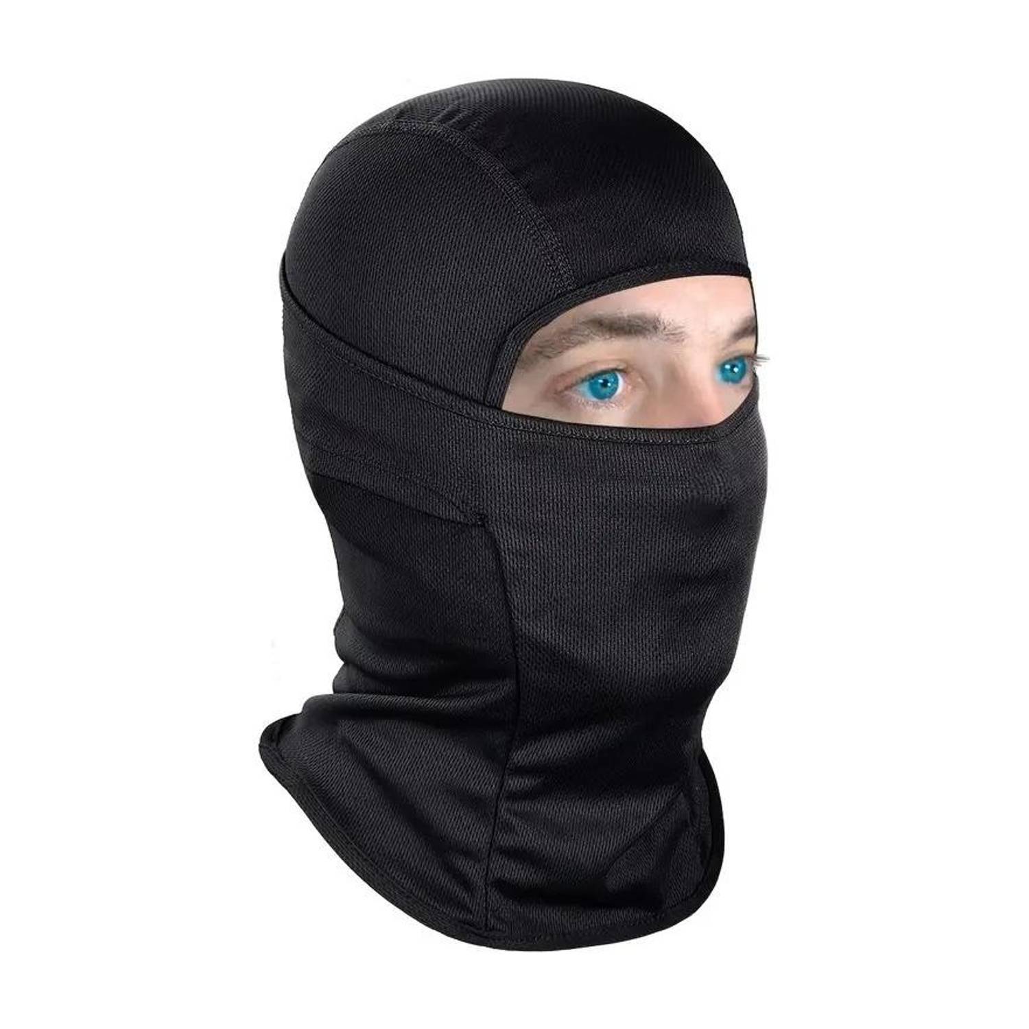 Battlestar Black Bike Face Mask for Men & Women