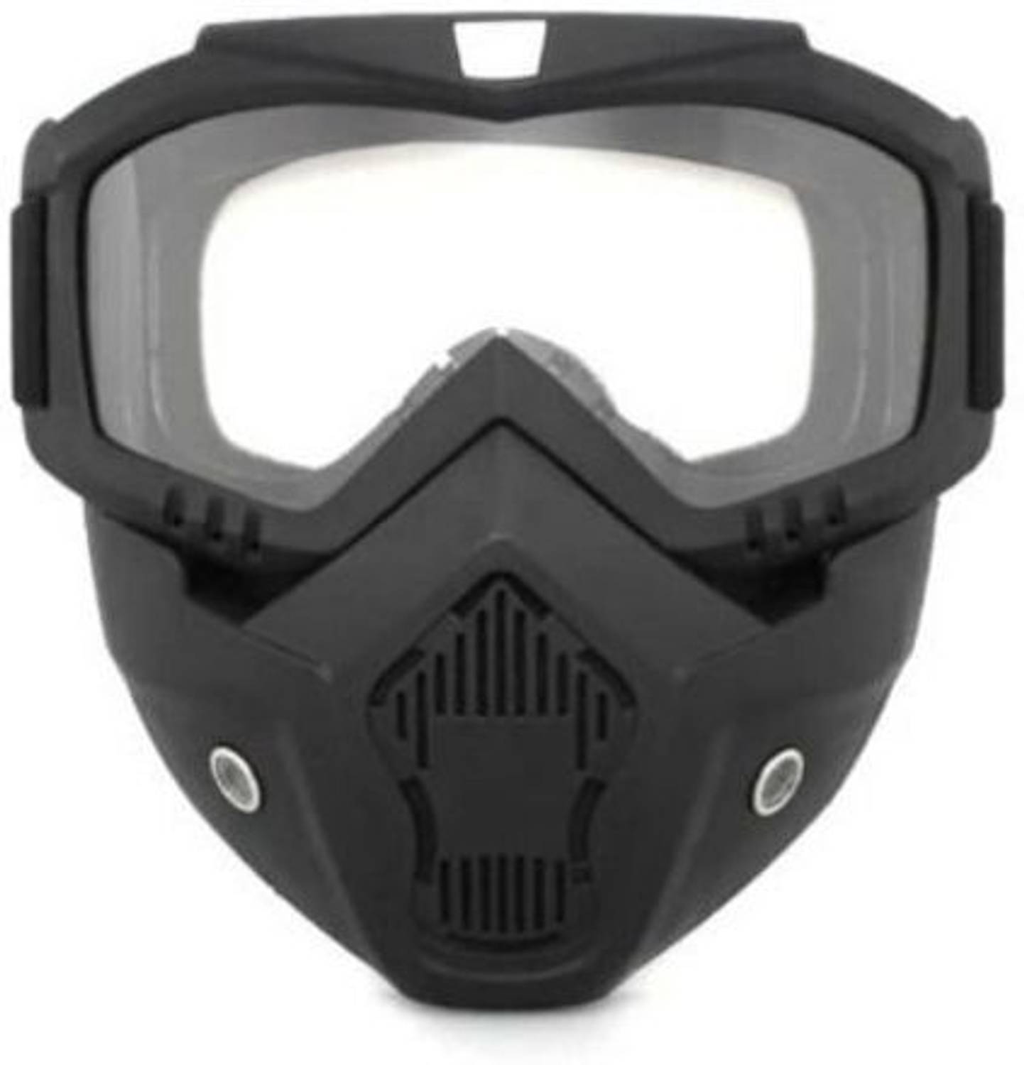 AMRIO Black Bike Face Mask for Men & Women