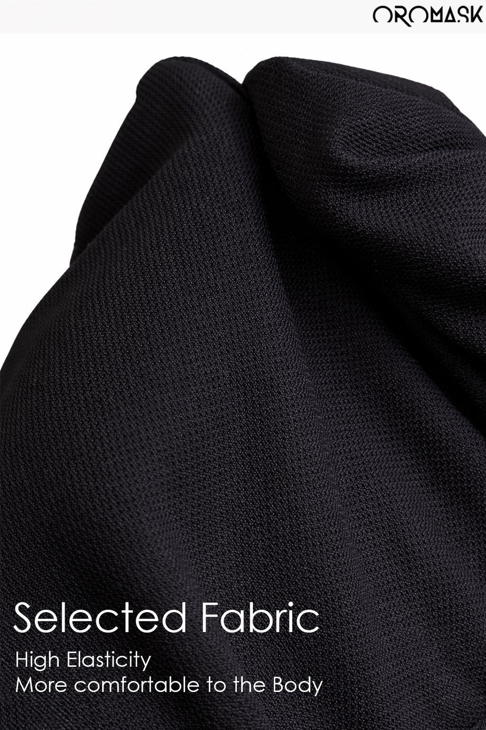 Image of OROMASK Black Bike Face Mask for Men & Women