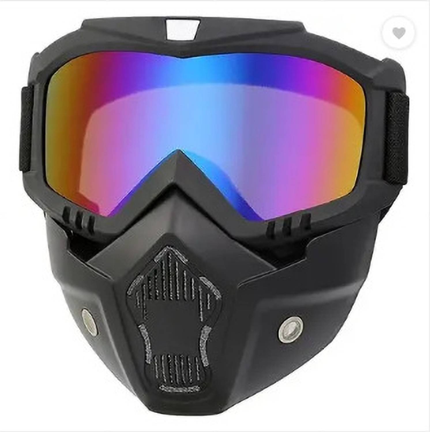 AMRIO Multicolor Bike Face Mask for Men & Women