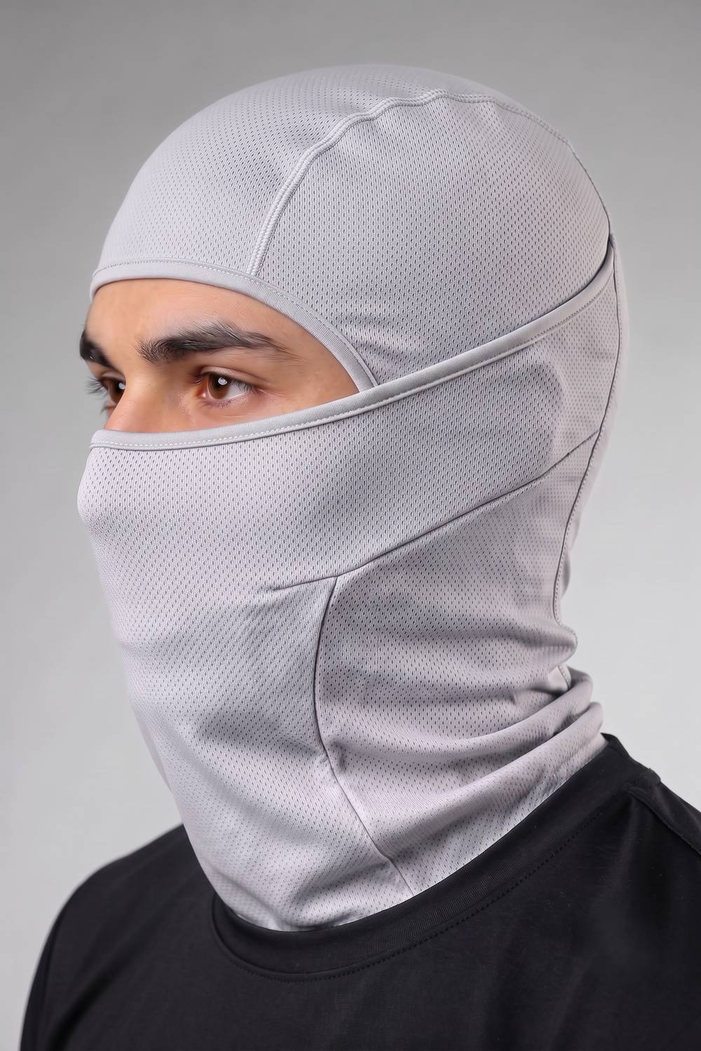 AA Fashion Grey Bike Face Mask for Men & Women
