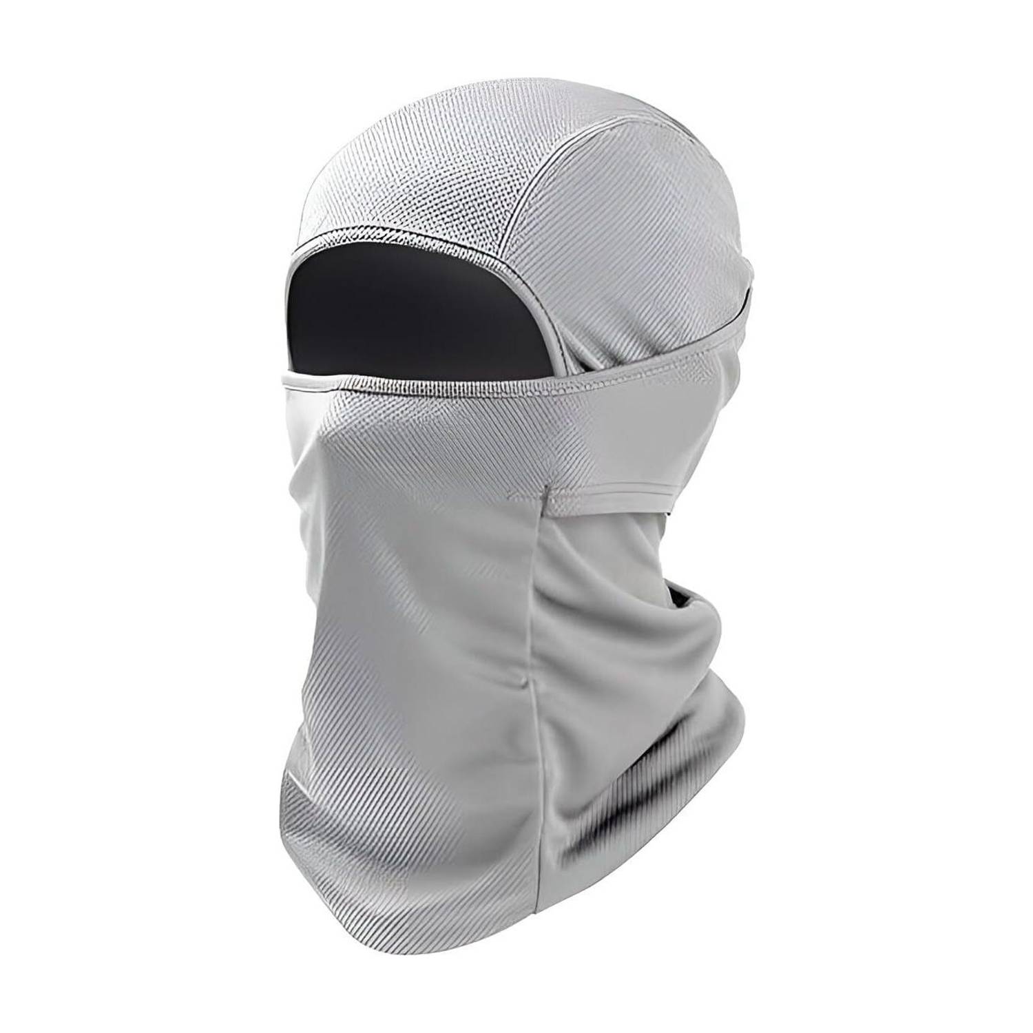 AUTOSITE Grey Bike Face Mask for Men & Women