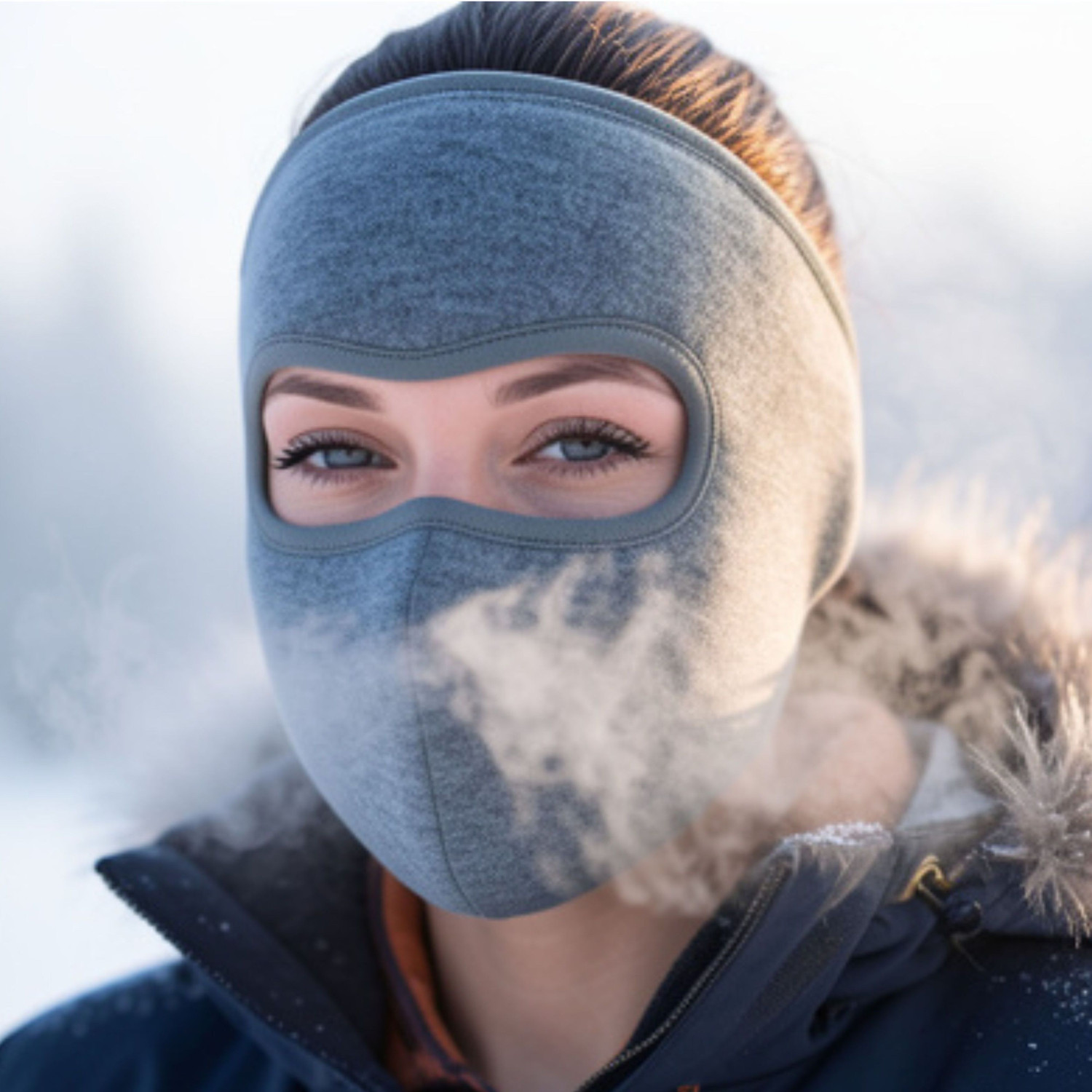 Image of NEWEVA Blue Bike Face Mask for Men & Women