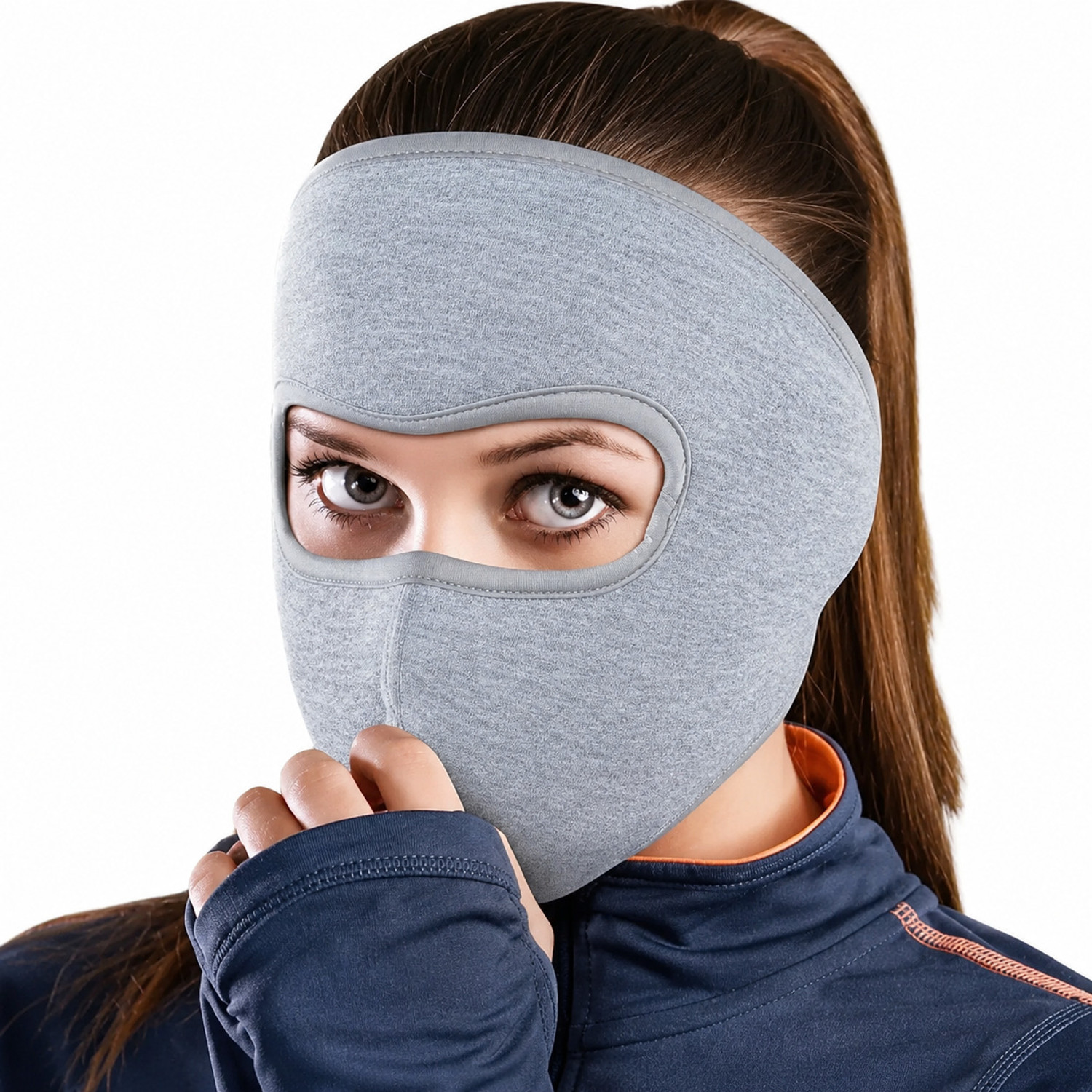 Image of NEWEVA Blue Bike Face Mask for Men & Women
