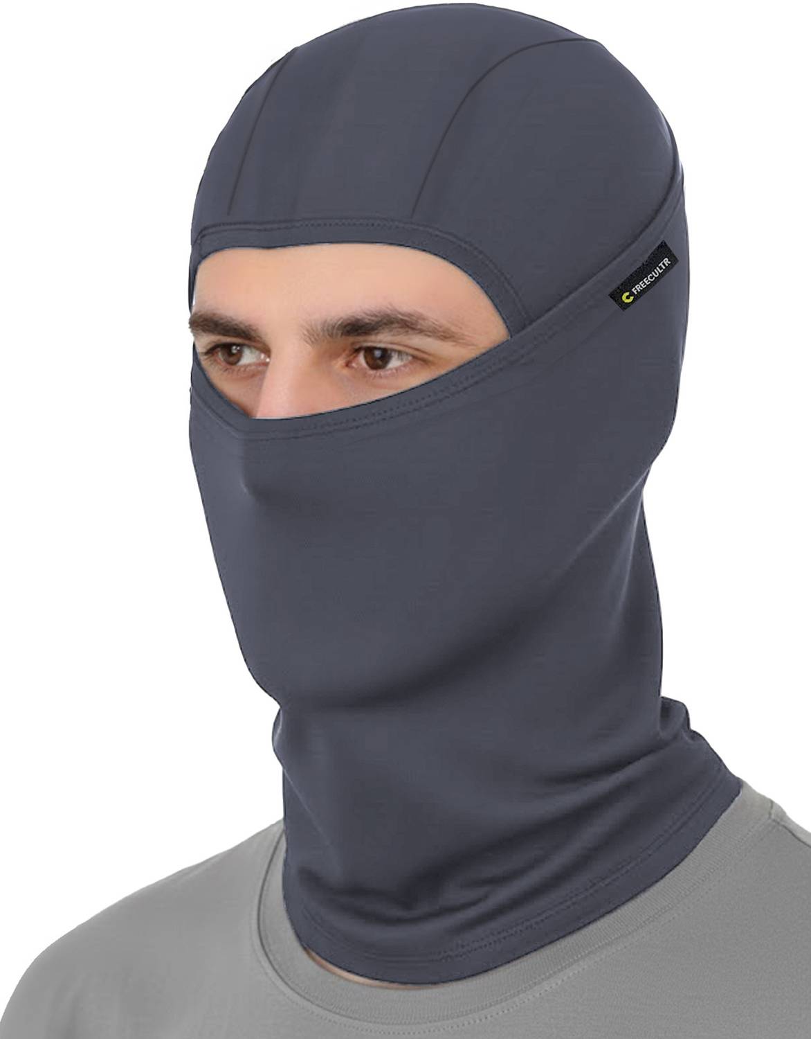 FREECULTR Grey Helmet Skull Cap for Men & Women Rs. 199 - Flipkart