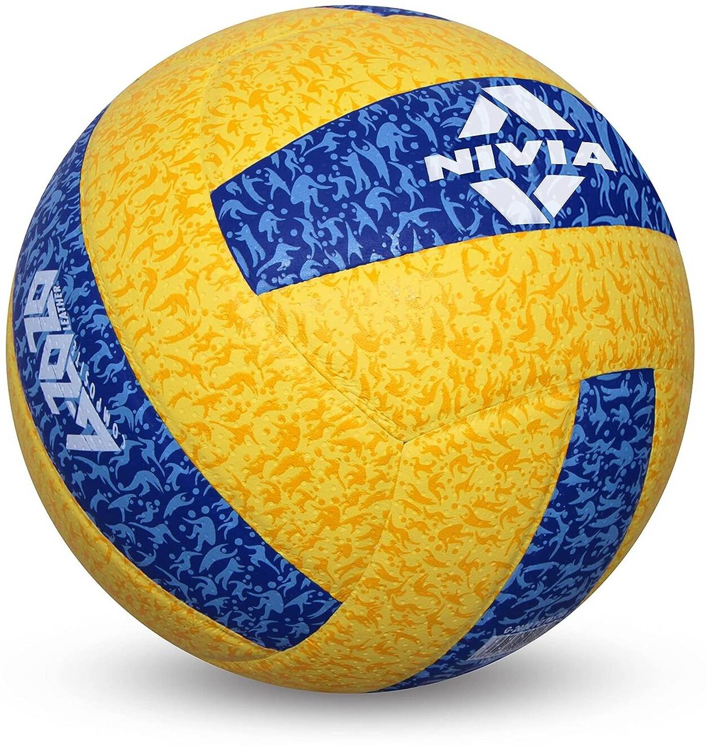 NIVIA G-2020 Volleyball - Size 4, Blue - Image 2