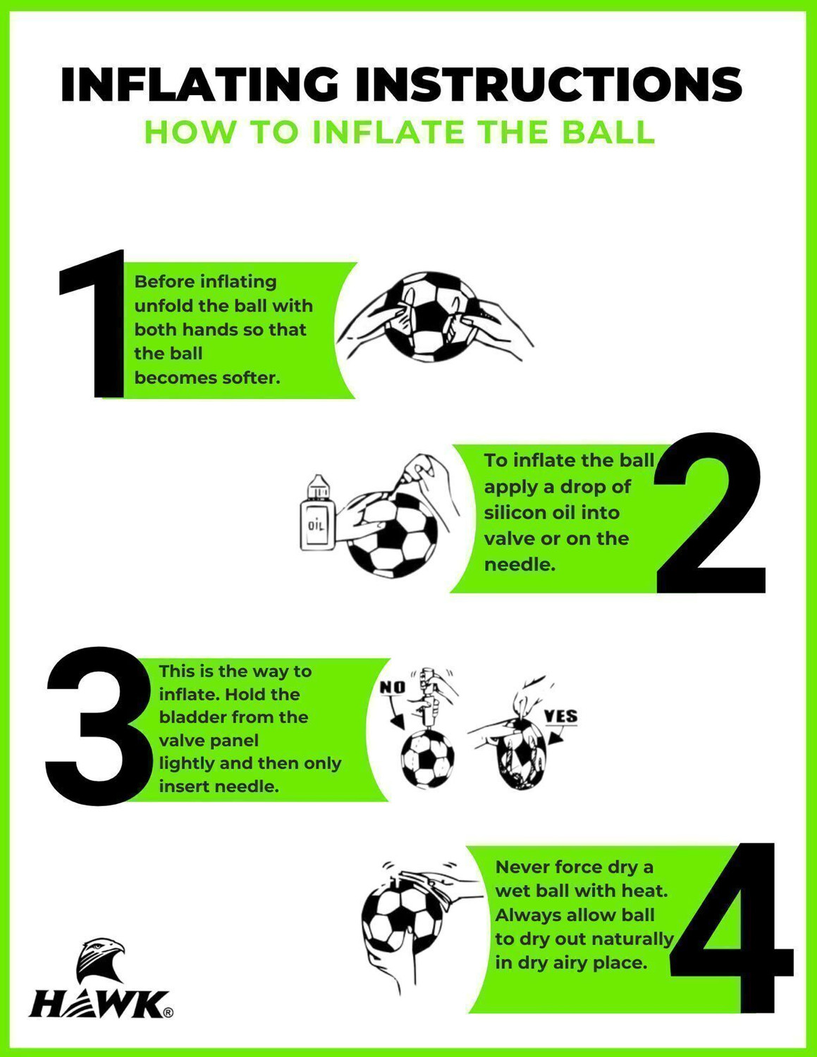 Image of HAWKK HOME PLAY FOOTBALL FOR KIDS AGE UPTO 12 YEARS, SIZE 1 Football - Size: 1