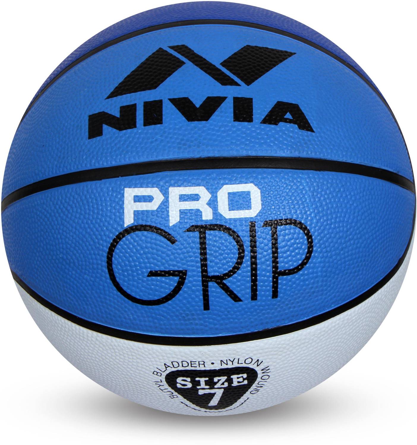 NIVIA Pro Grip Basketball - Size: 7 (Standard, Pack of 1, White, ...mo