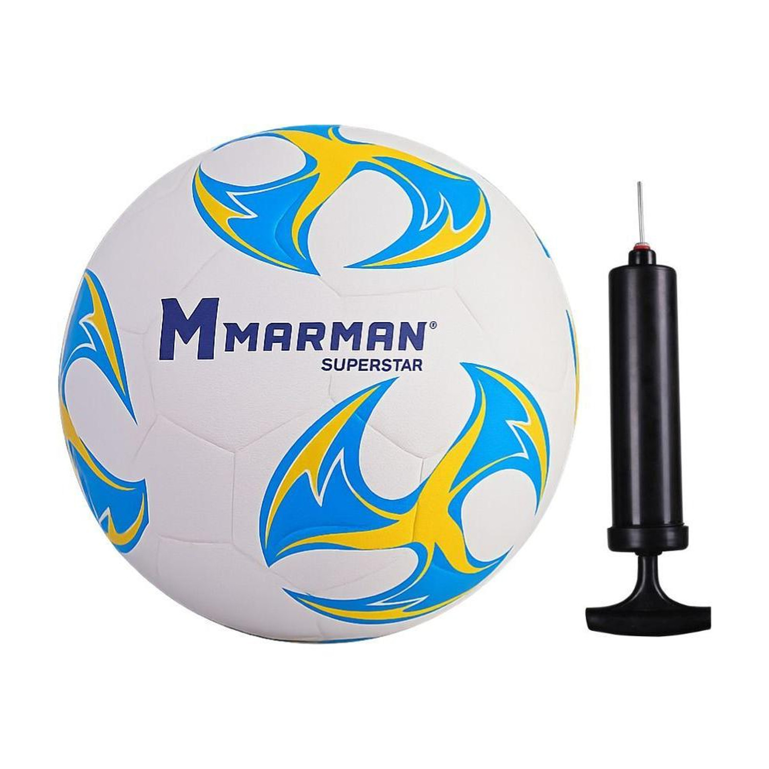 Image of Marman Superstar with Pump Football - Size: 5
