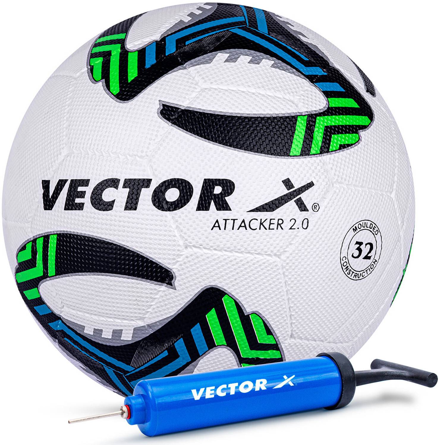 VECTOR X Attacker 2.0 Soccer Football Size 5 - Image 1