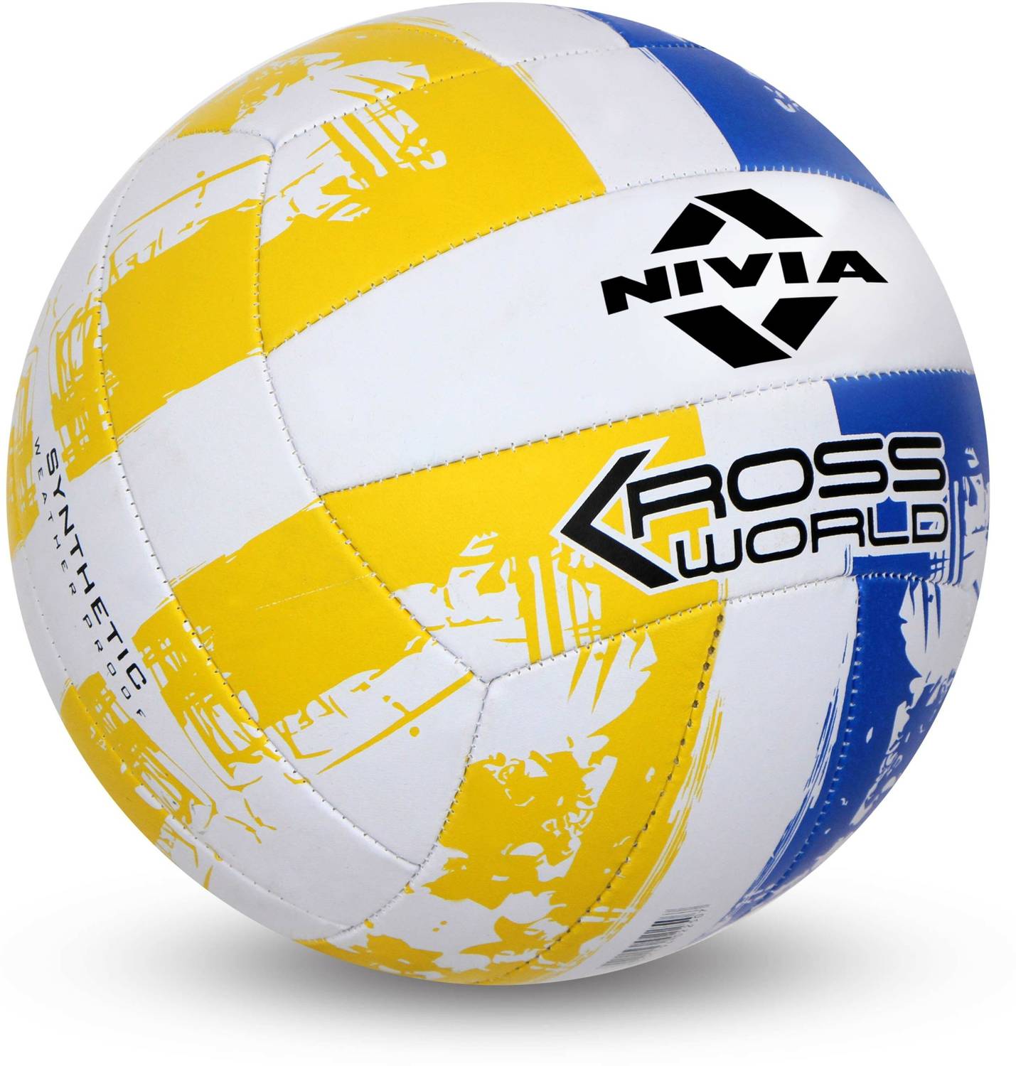 NIVIA Kross World Volleyball 6" Combo with Ball Pump - Image 3
