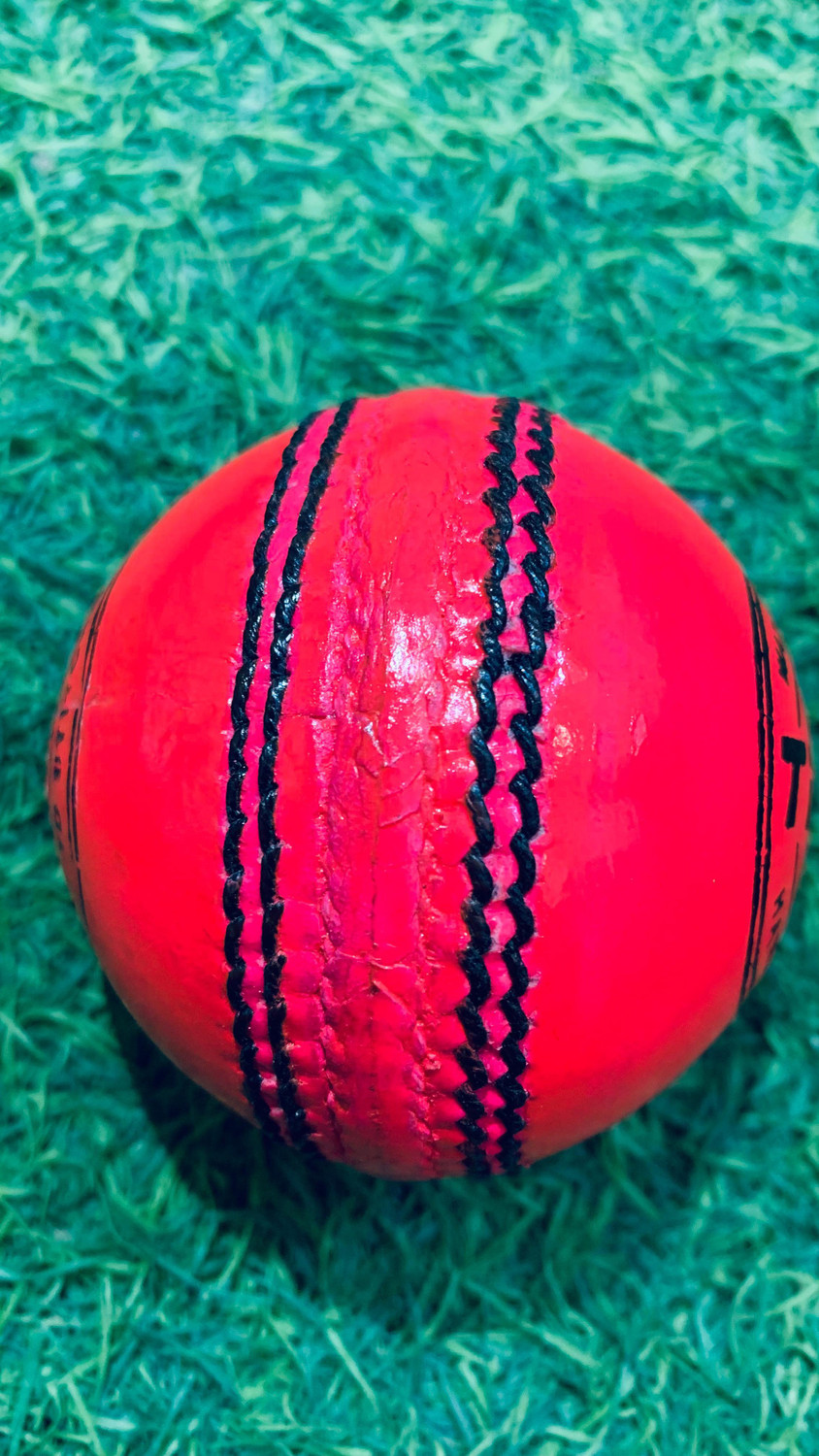Image of Cricketkingdom 4 Piece Test Pink Cricket Ball Cricket Leather Ball