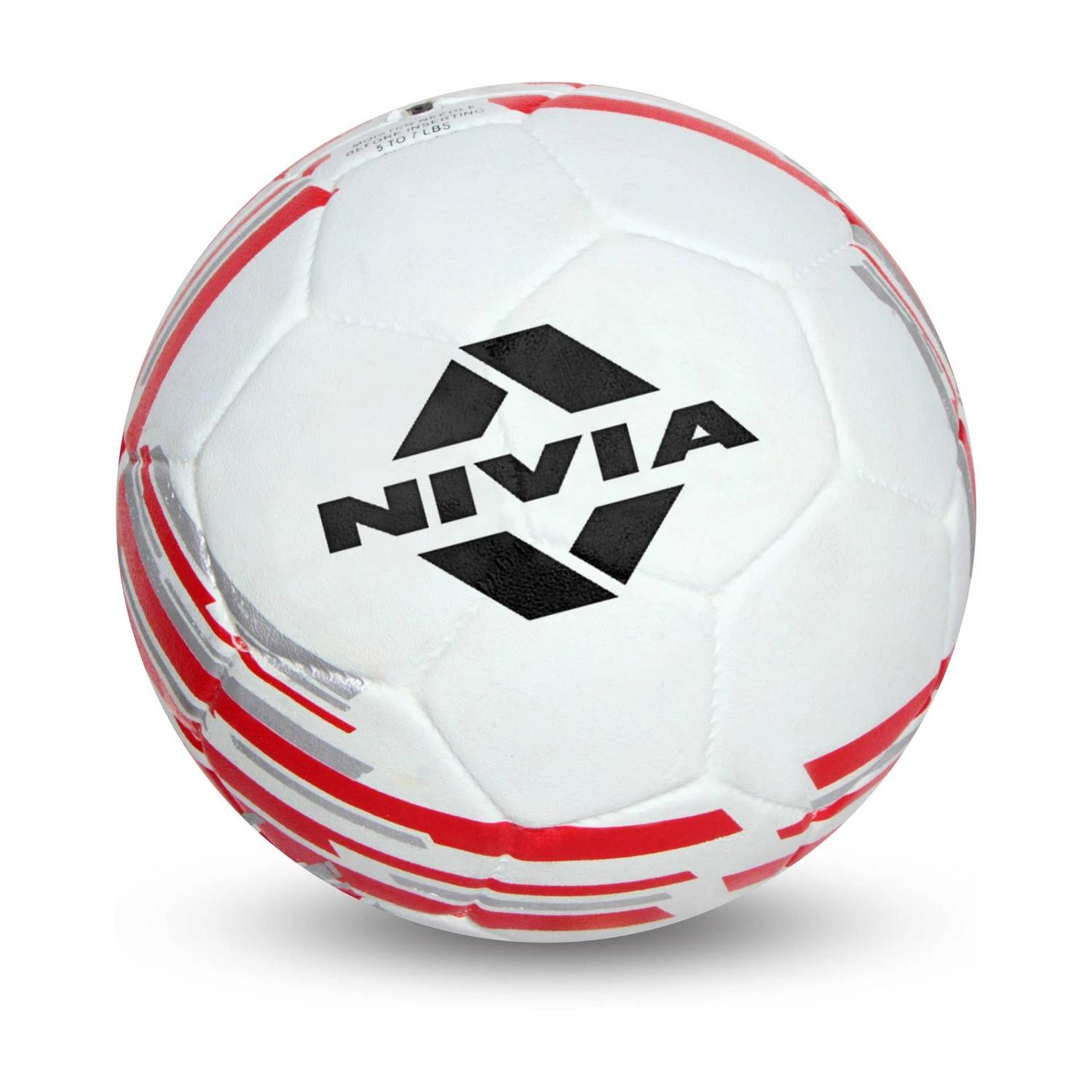 NIVIA Country Colour (England), Rubberized Moulded, For Hard Surfaces, Soccer Football - Size: 5