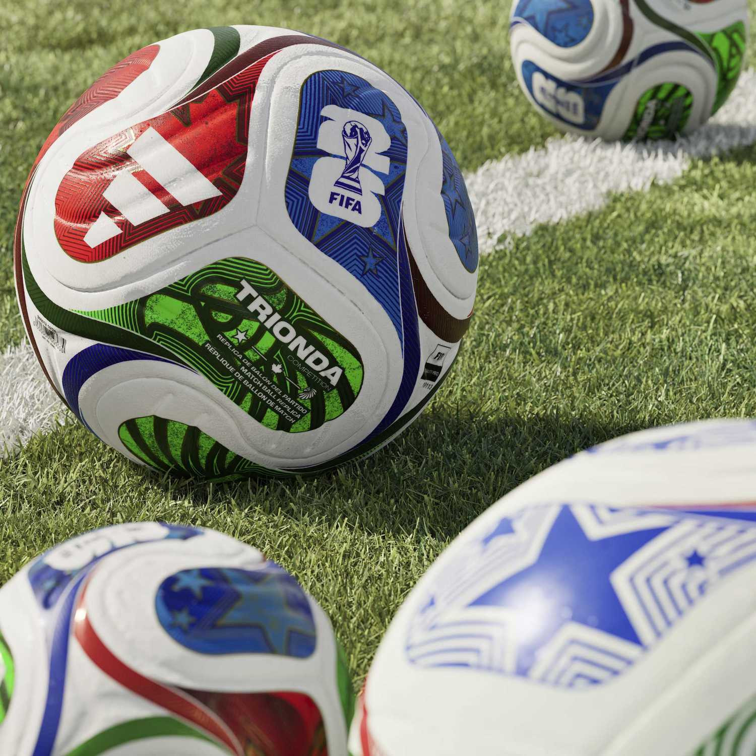 Image of ADIDAS WC COM Football - Size: 4