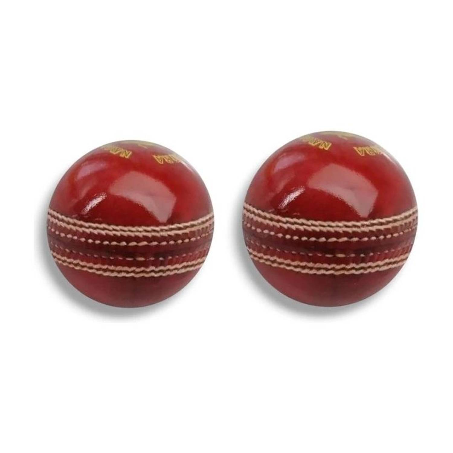 AAV RED LEATHER BALL HAND STECHED Cricket Leather Ball