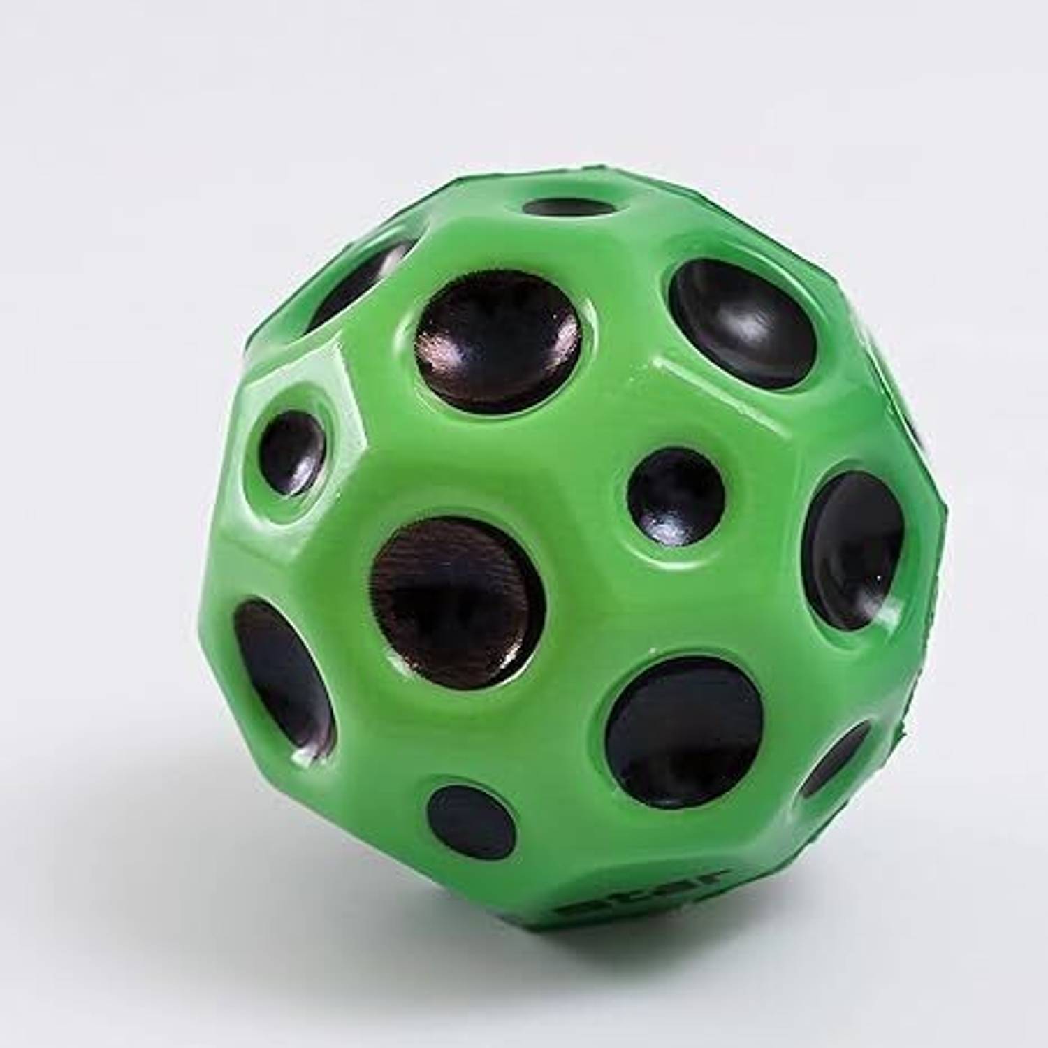 avish creations Green Colour Jump Ball, Moon Ball, Space Ball, High Jumps Rubber Ball Jumping Ball