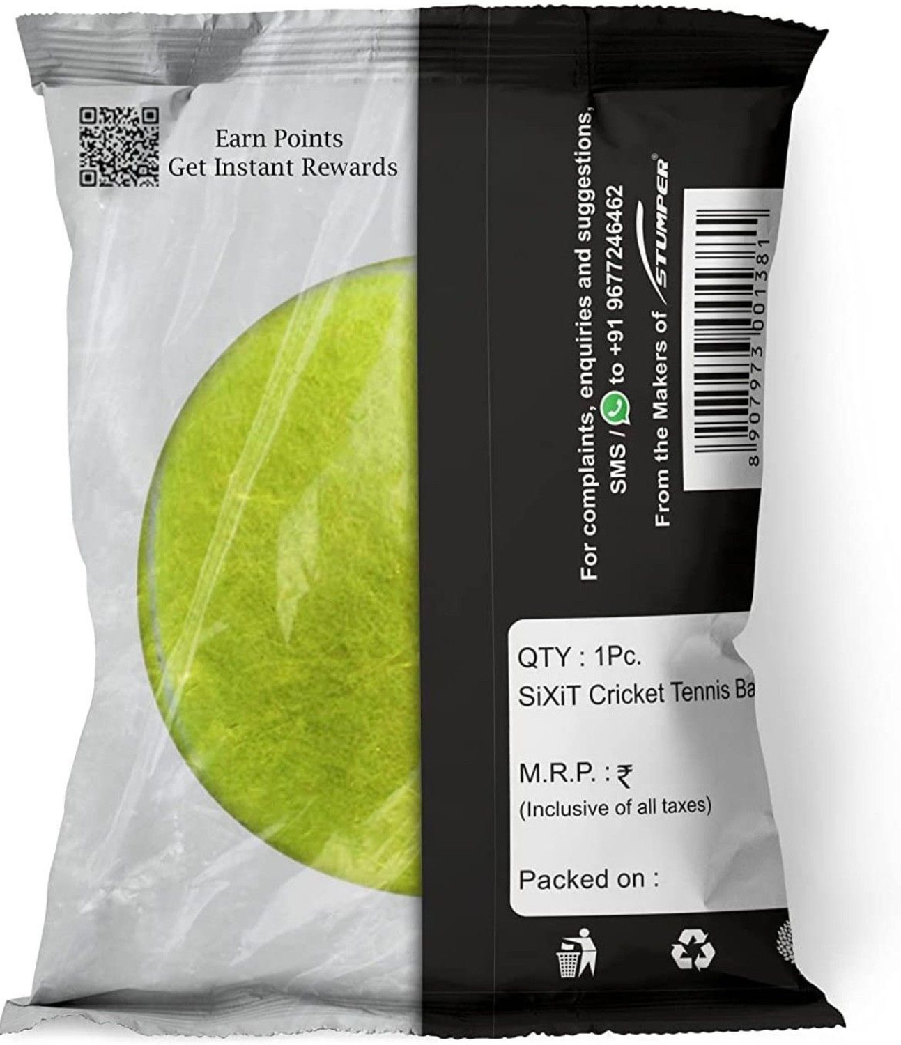 Image of sixit tennis ball Cricket Tennis Ball