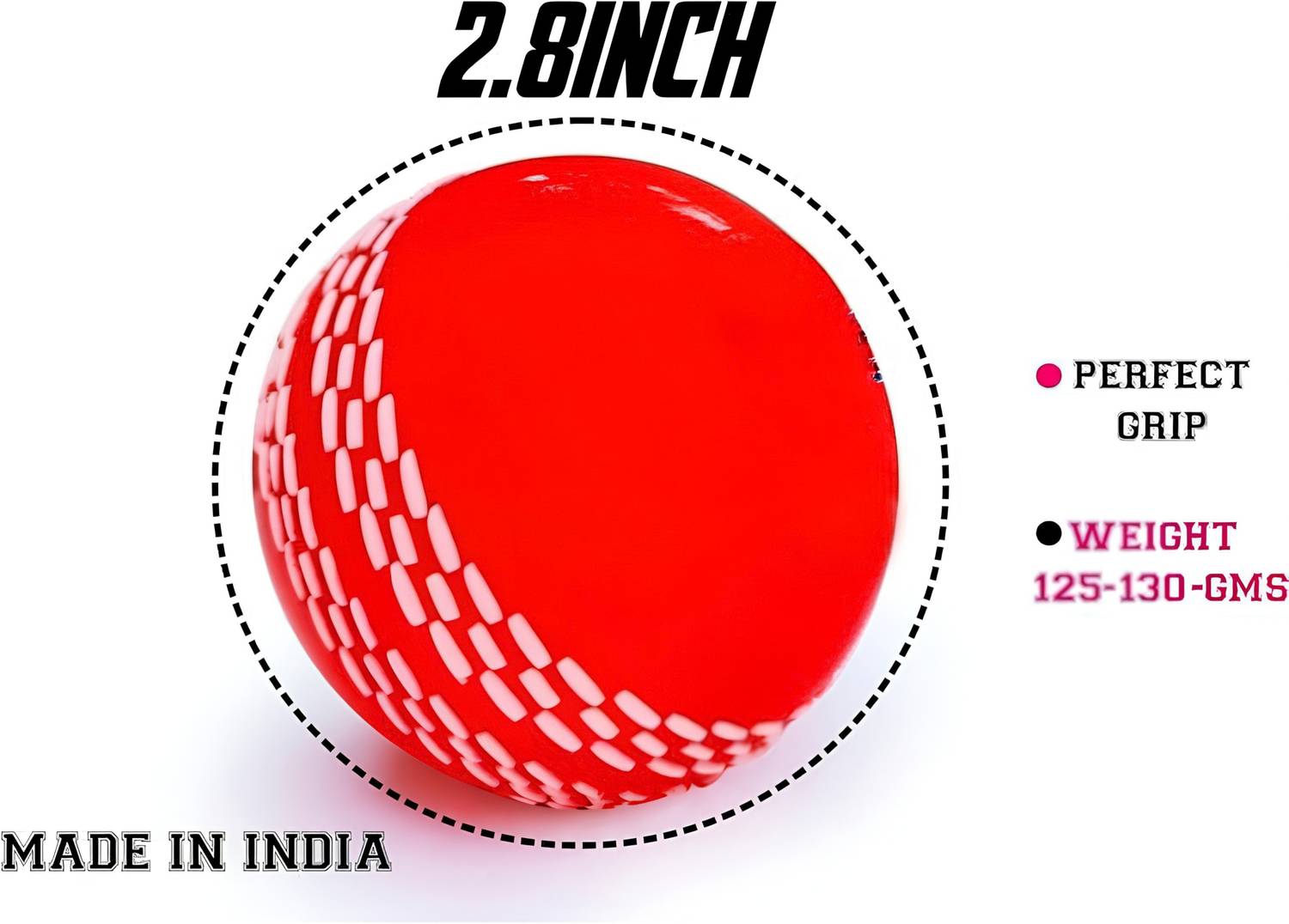 TROVEXA Wind Ball Air Hover Play Set Cricket Synthetic Ball - Image 3