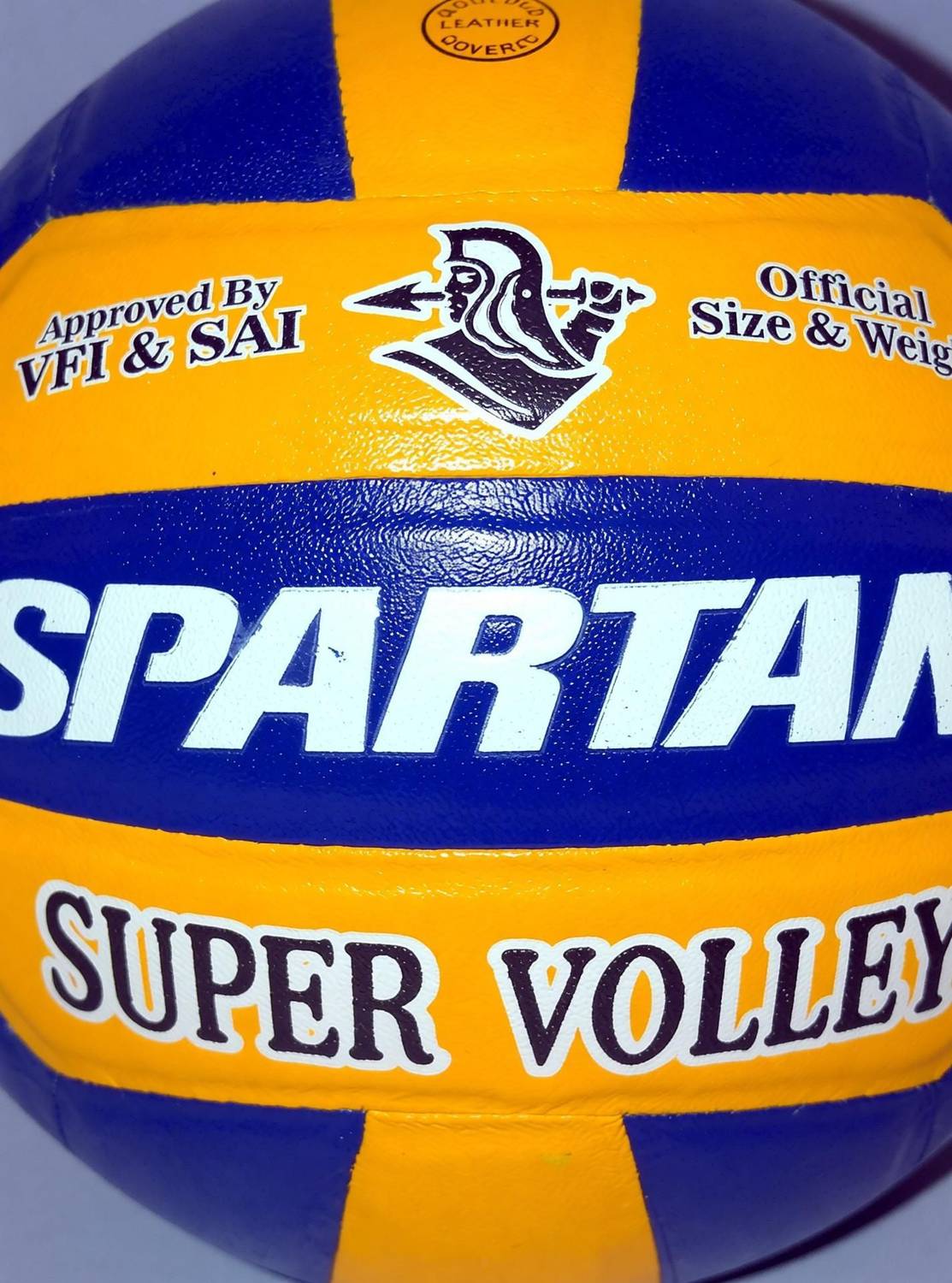 SPARTAN Spirit SUPER VOLLEY Leather Volleyball Size 4 - Image 5