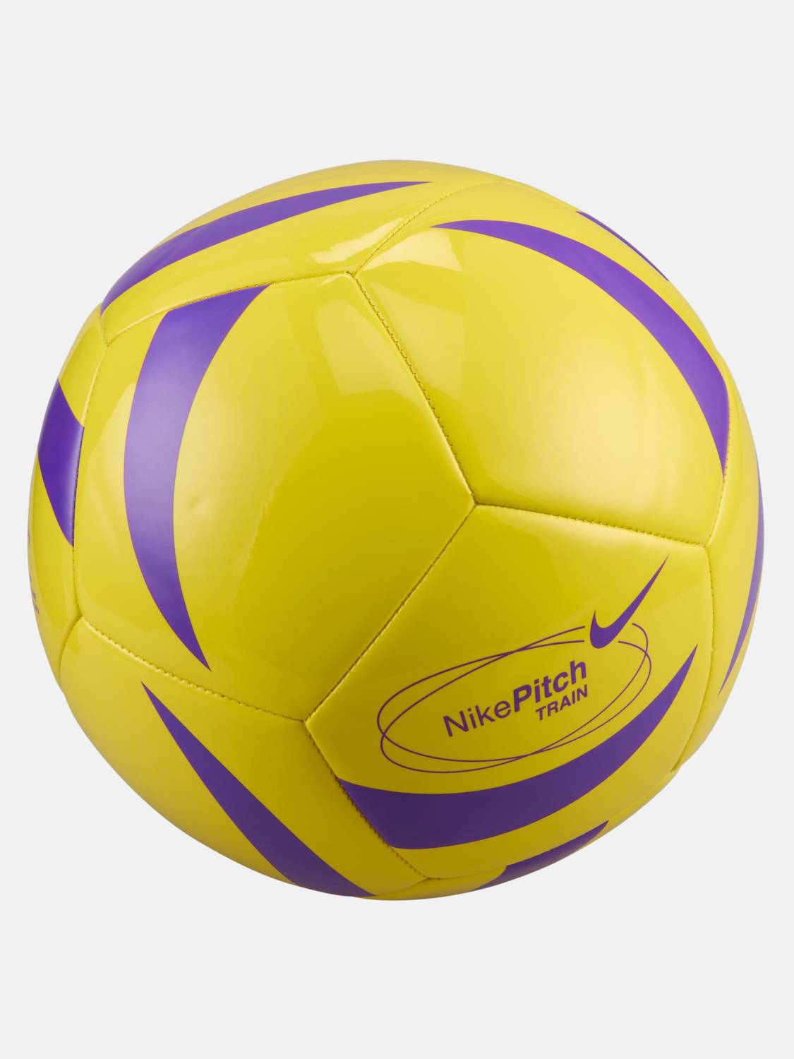NIKE Pitch Football Size 5 Yellow Pack of 1 - Image 2