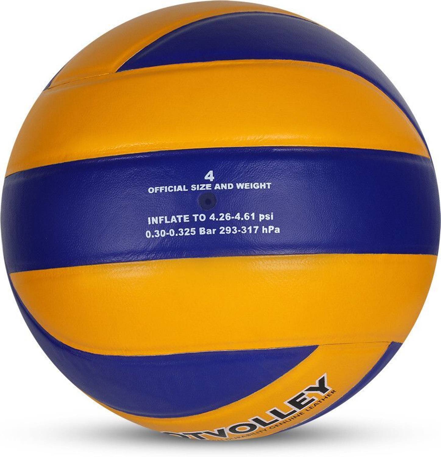 NIVIA Spotvolley Volleyball - Size 4, Blue Pack of 1 - Image 5