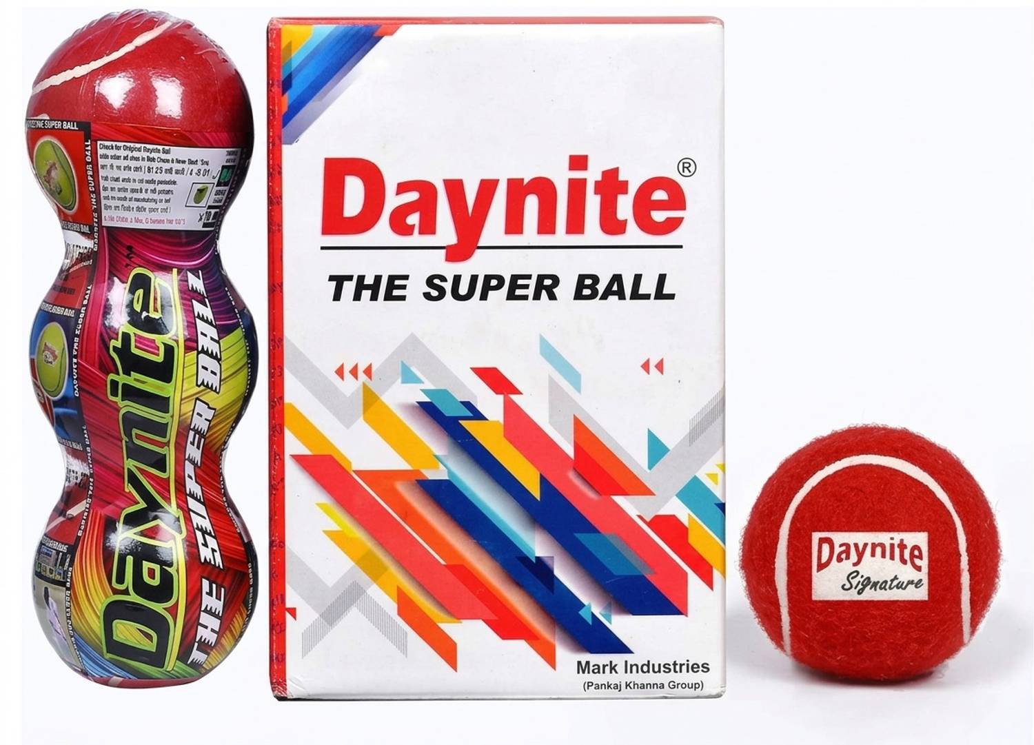 daynite Hard Tennis Ball Pack of 6 - Image 2