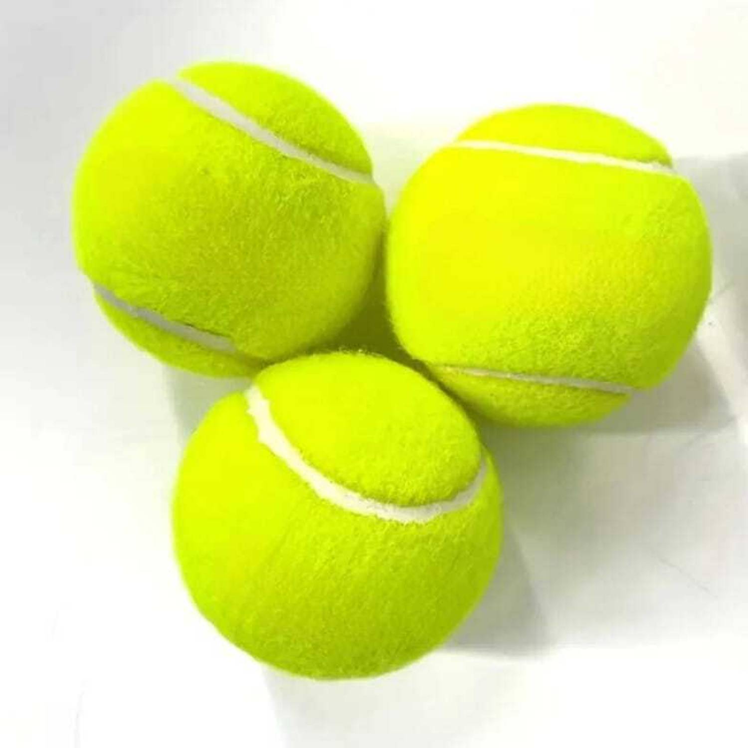 Buransh Light Weight Green Colour Tennis Ball Cricket Tennis Ball