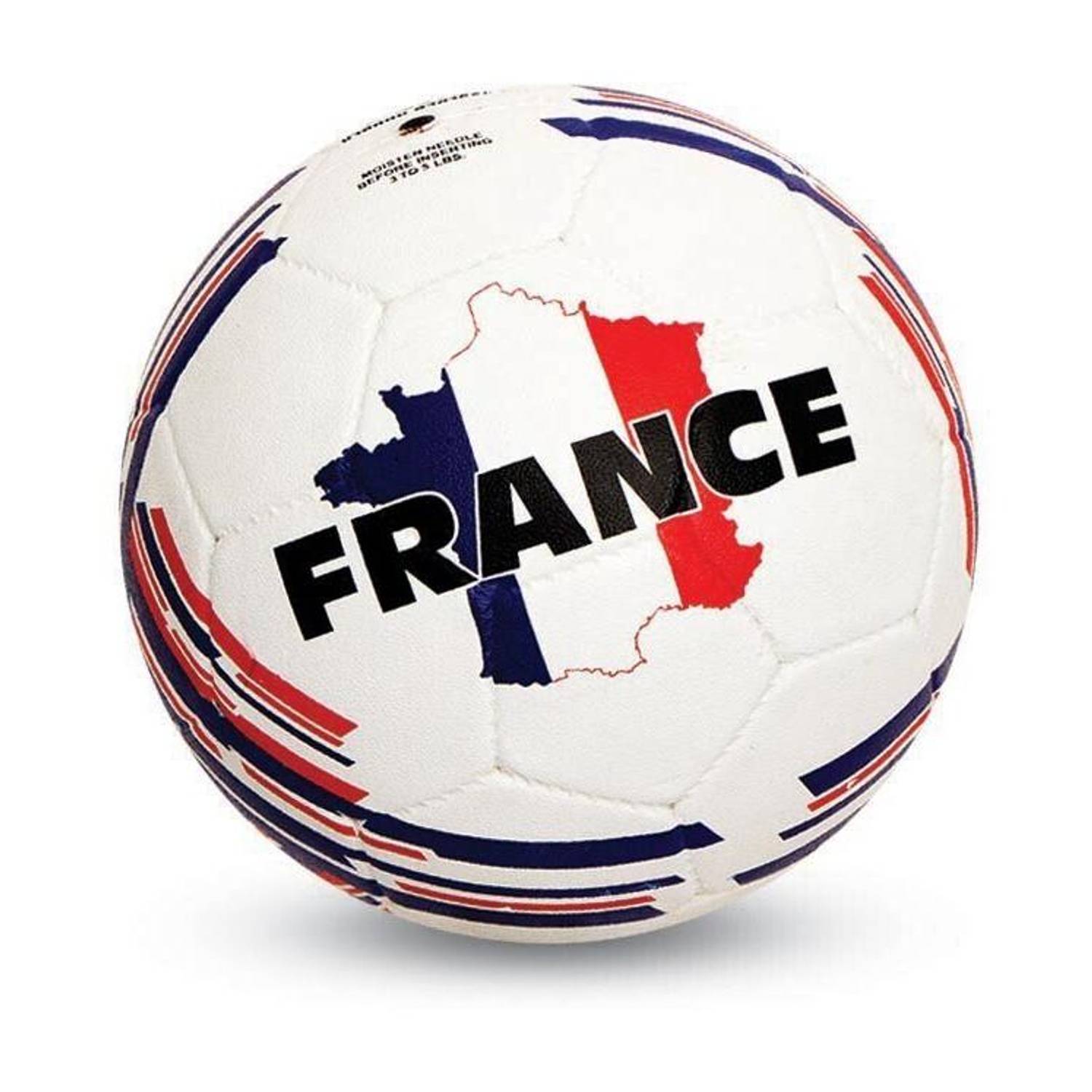 NIVIA Country Colour (France), Rubberized Moulded, For Hard Surfaces, Soccer Football - Size: 5