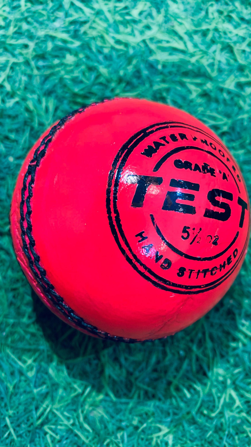 Image of Cricketkingdom 4 Piece Test Pink Cricket Ball Cricket Leather Ball