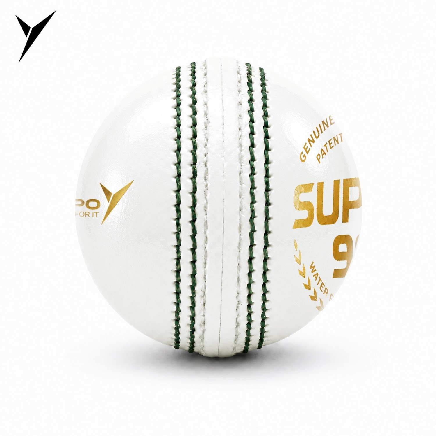 Image of Jaspo Super-90 Leatherette Cricket Ball for Outdoor Play|PU Core|Hand Stitched Finish| Cricket Leather Ball