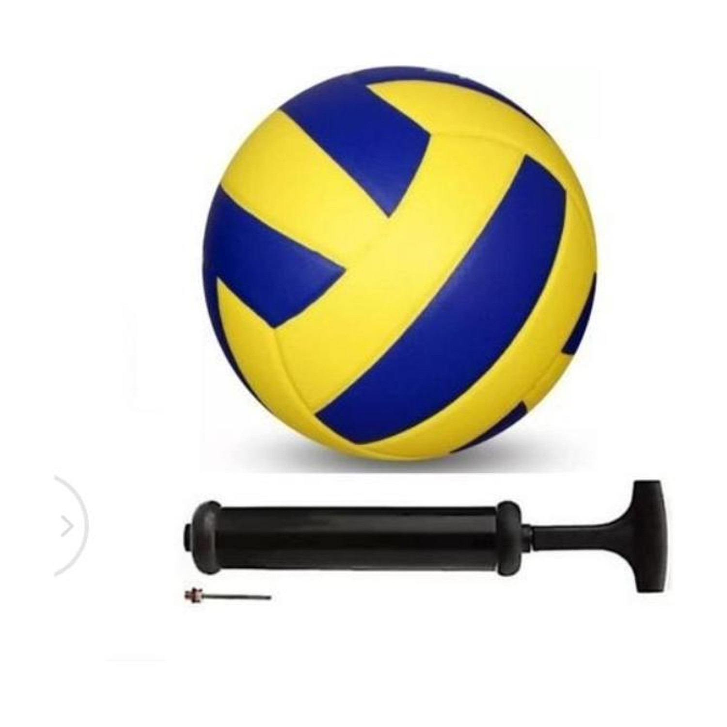 Image of singhals MULTICOLOR VOLLEYBALL SIZE -5, FREE NEEDLE Volleyball - Size: 5 (Standard, Pack of 1)