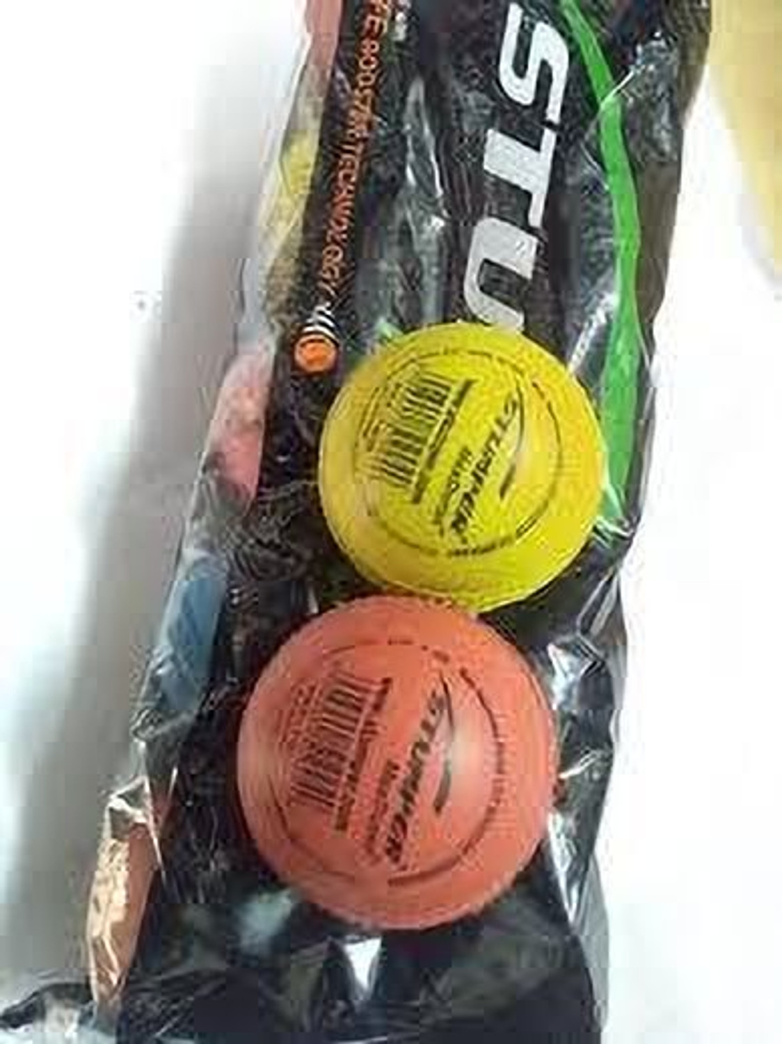 Image of Stumper STUMER BALL RED BLUE YELLOW COLOUR Cricket Rubber Ball